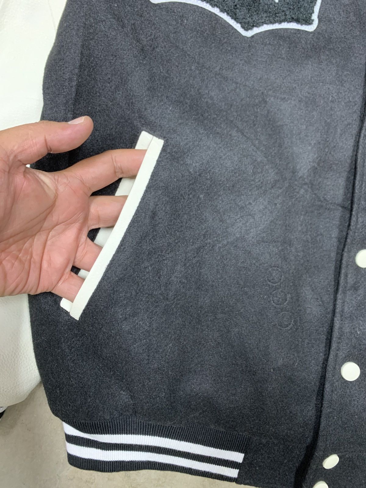 Dualism Multi Font Stadium Varsity Jacket