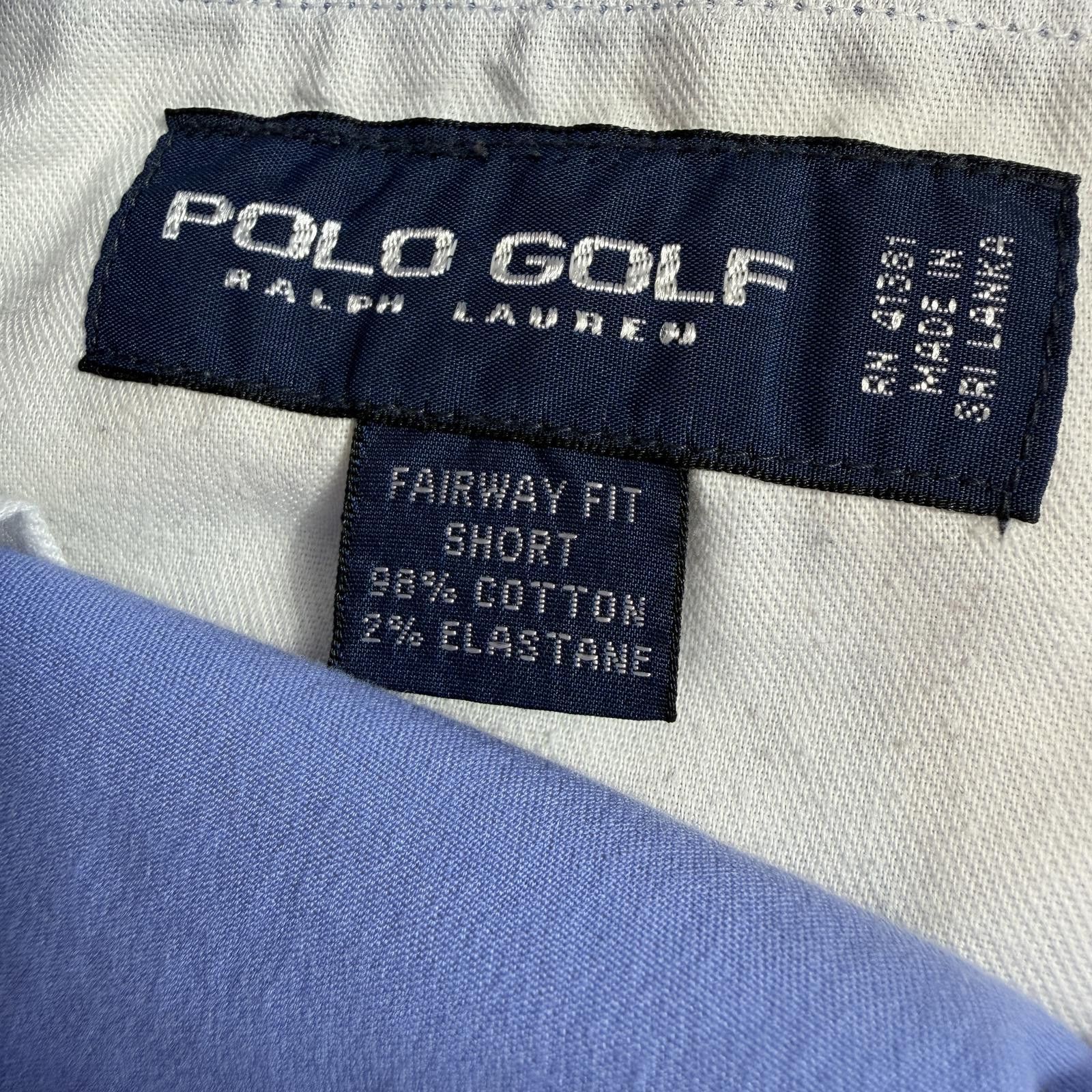 Polo Ralph Lauren Polo Golf Ralph Lauren Fairway Fit Twill Stretch Blue Shorts Size US 34 / EU 50 - 4 Thumbnail