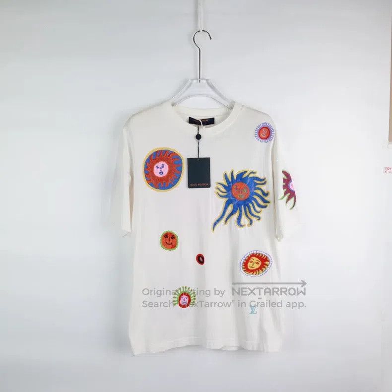 Louis Vuitton Louis Vuitton SS23 Cartoon Face Embroidered Crew Neck Pull Size US M / EU 48-50 / 2 - 1 Thumbnail