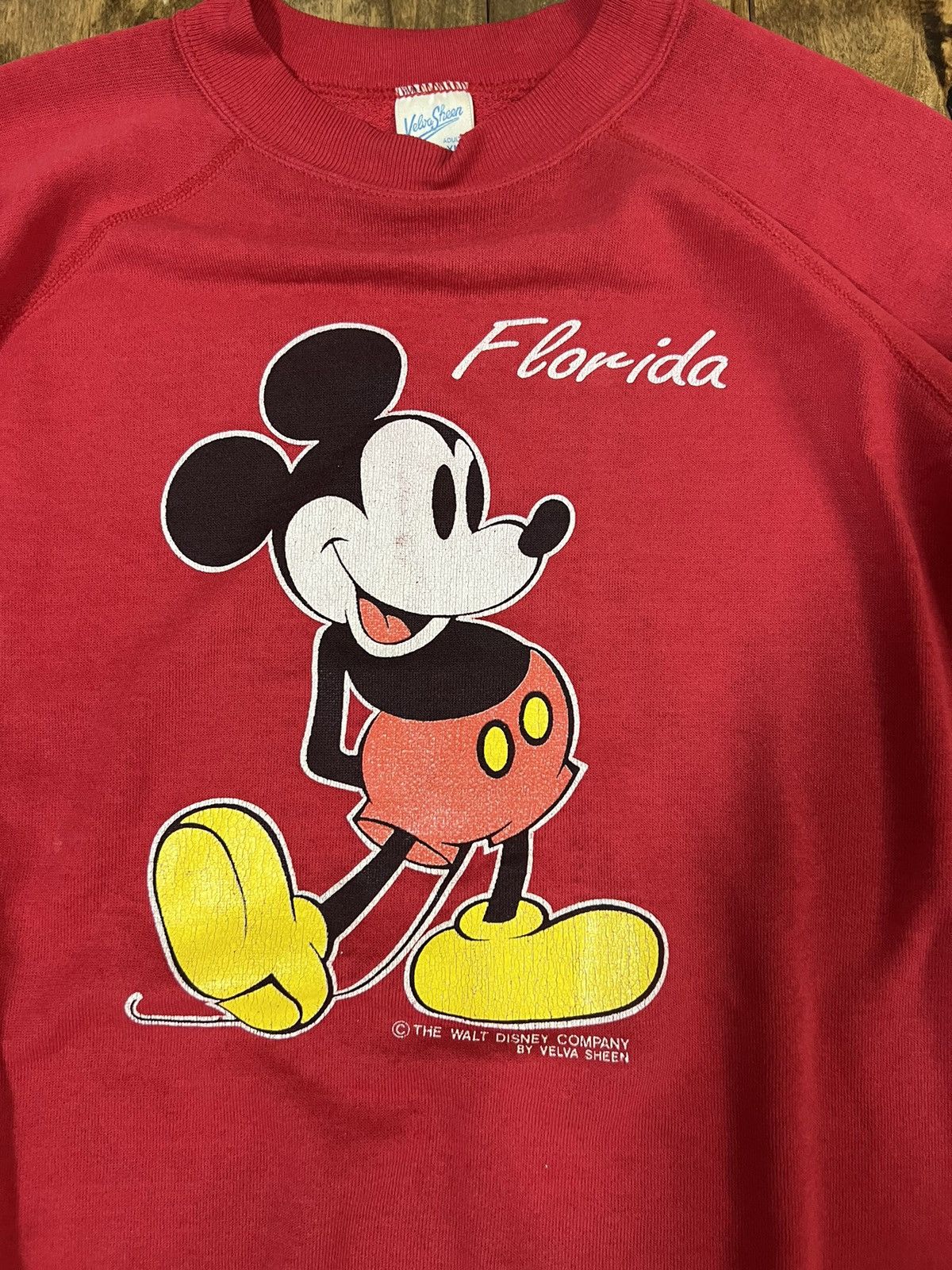 Mickey Mouse × Velva Sheen Vintage Mickey Mouse Velva Sheen Crewneck Size US XL / EU 56 / 4 - 6 Thumbnail