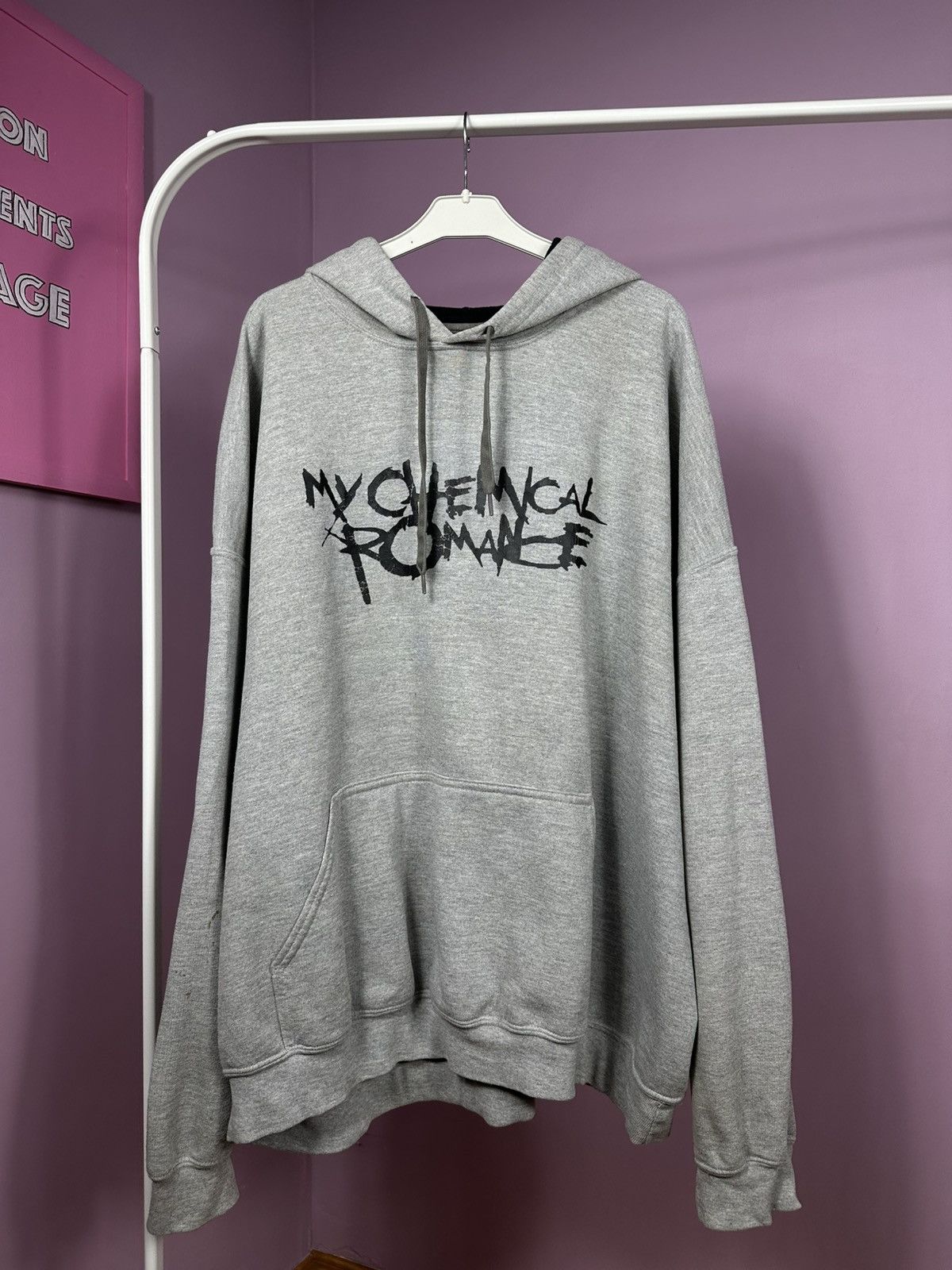Gildan Vintage MCR My Chemical Romance Hoodie Spider Printed Size US XXL / EU 58 / 5 - 2 Thumbnail