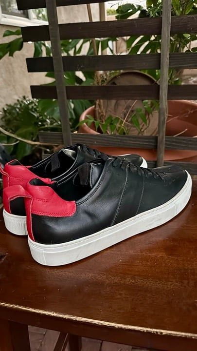 Daniel Patrick Daniel Patrick Men's Black Leather Shoes Size 43 Pre-Owned Size US 10 / EU 43 - 2 Thumbnail