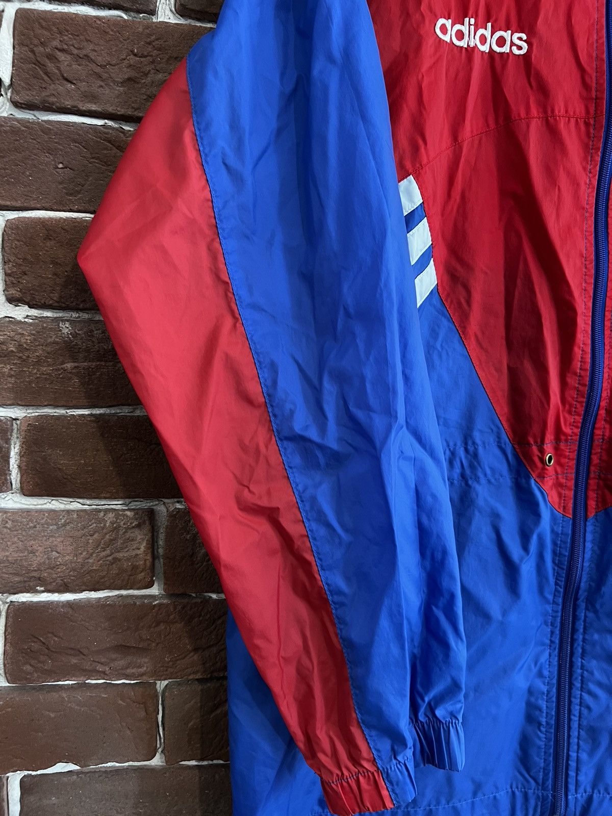Adidas Rare Vintage 90s Adidas FC Bayern Munich Light Jacket M Blac Size US M / EU 48-50 / 2 - 6 Thumbnail