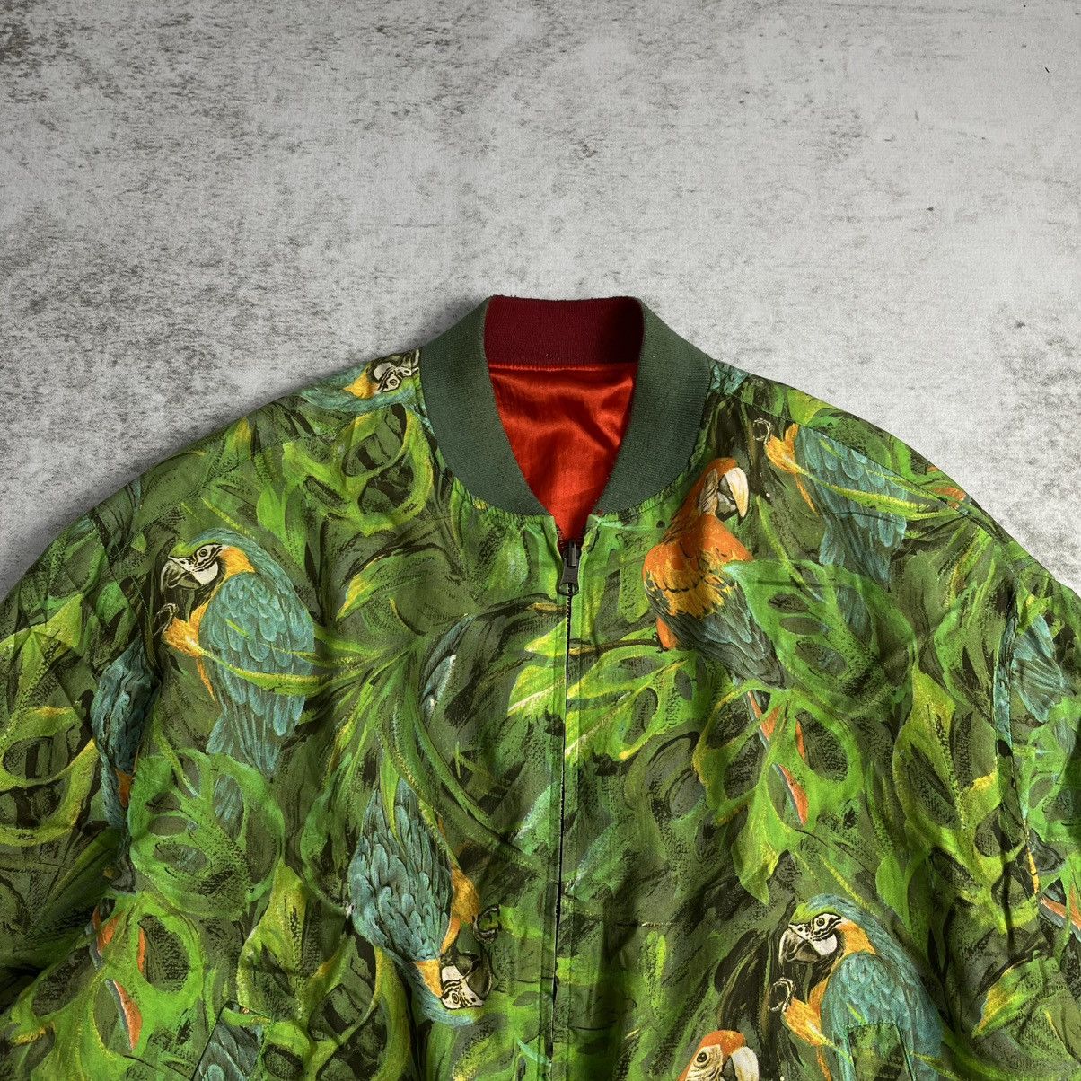 Issey Miyake × Japanese Brand × Tete Homme Vtg Tete Homme Reversible Bomber Jacket Size US M / EU 48-50 / 2 - 2 Thumbnail
