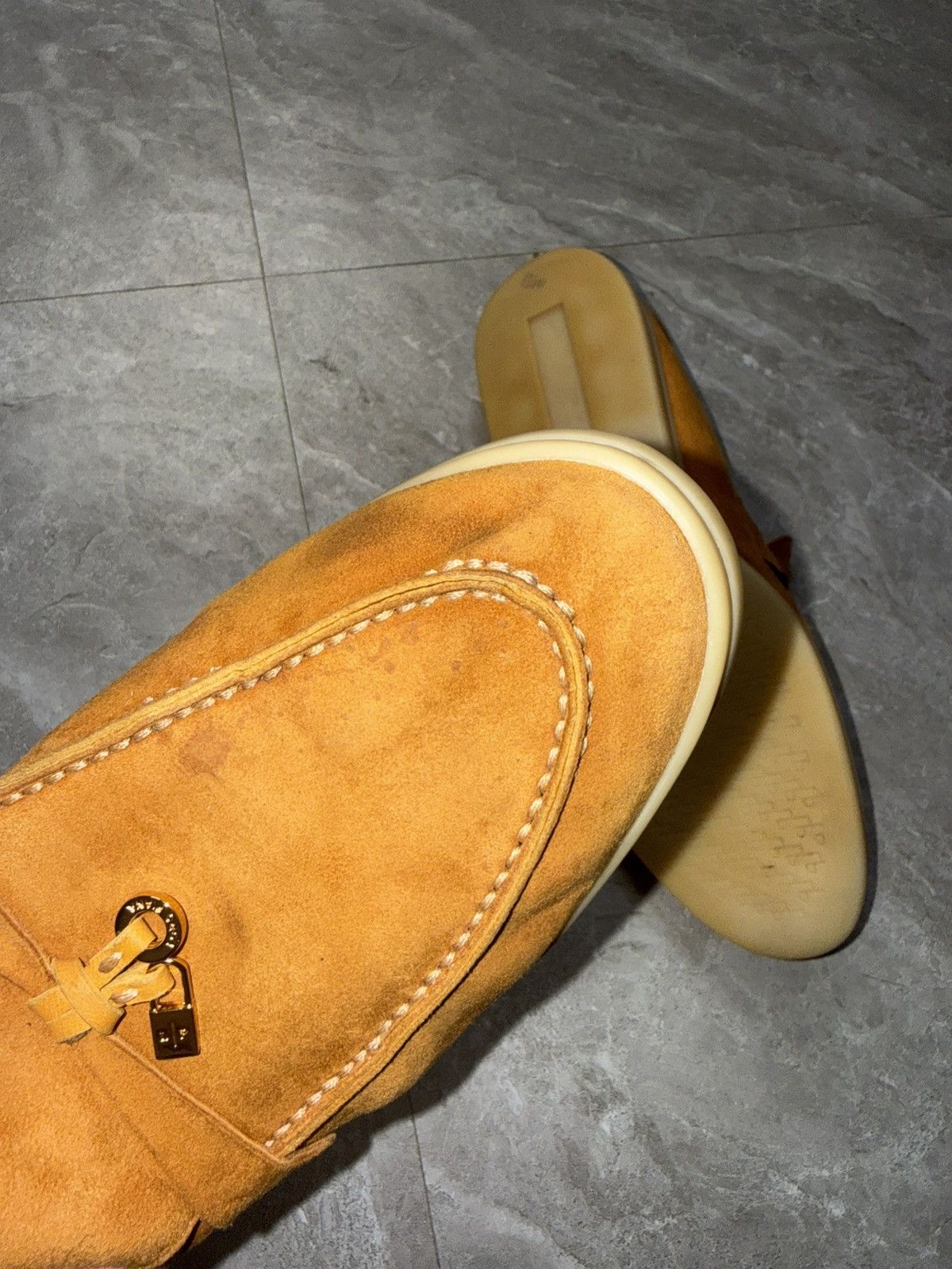 Loro Piana Loro Piana Suede Summer Walk Size US 7 / IT 37 - 4 Thumbnail