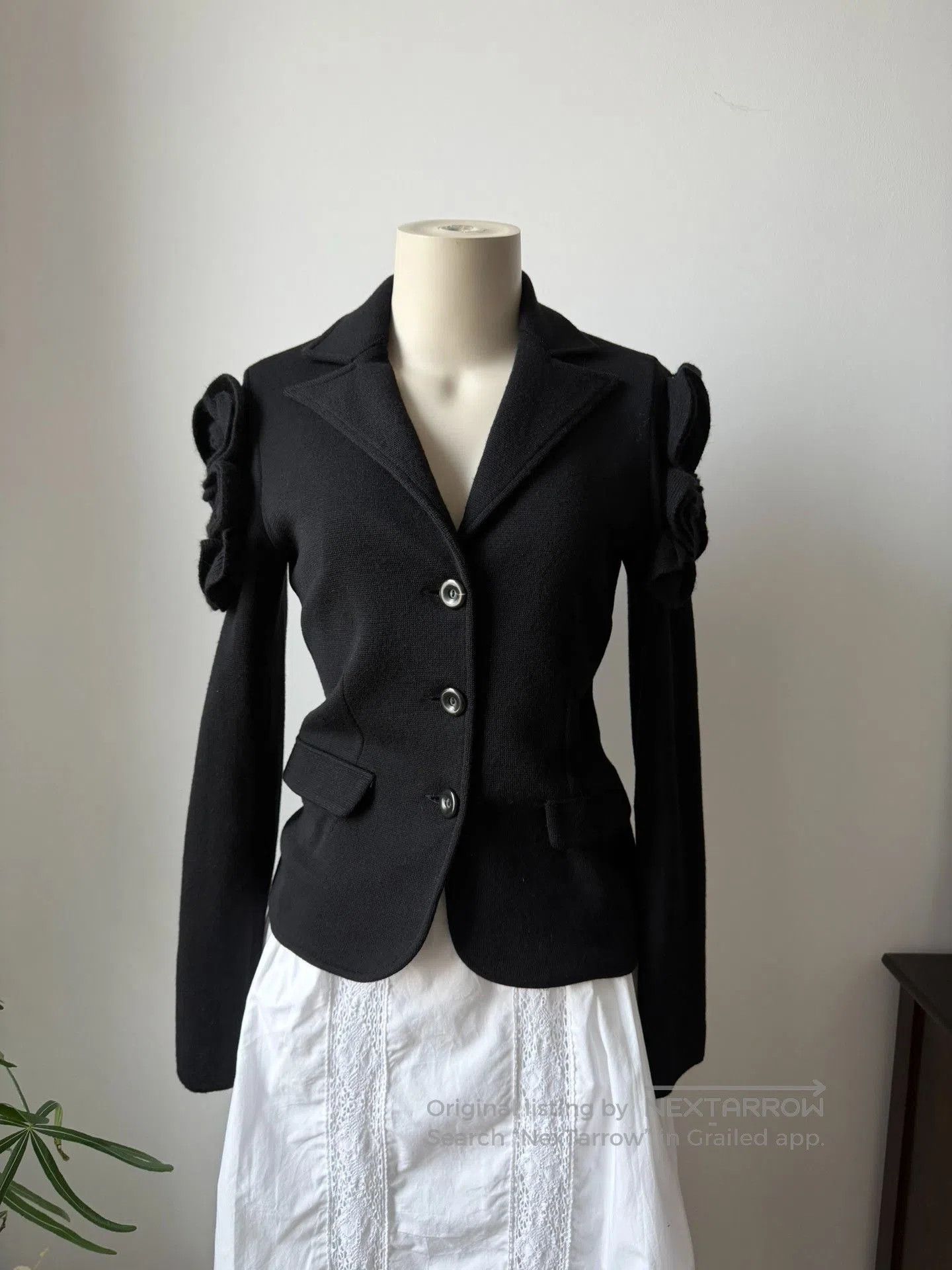 RED Valentino RED Valentino Vintage Knit Jacket. Size M / US 6-8 / IT 42-44 - 2 Thumbnail