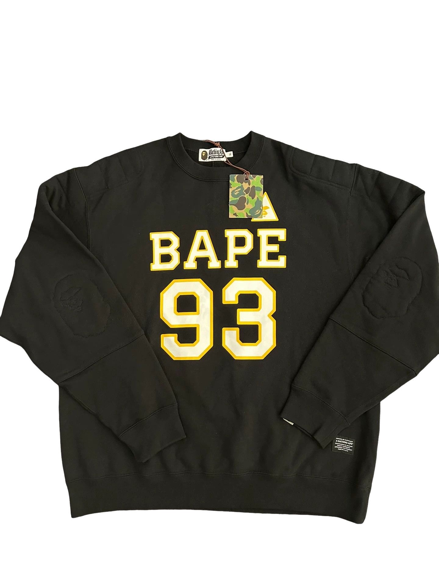 Bape A Bathing Ape 93 Graphic Sweatshirt XL Size US XL / EU 56 / 4 - 1 Thumbnail