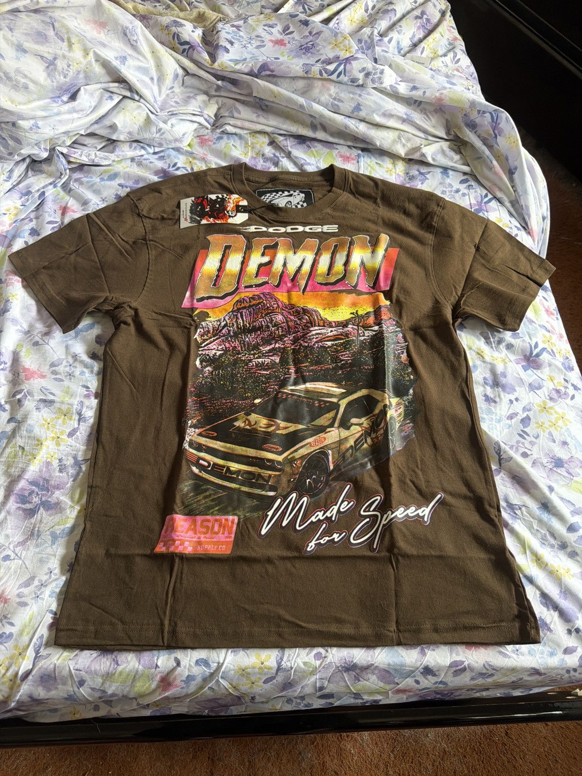Reason Reason Dodge SRT Demon Tee Size US L / EU 52-54 / 3 - 3 Thumbnail
