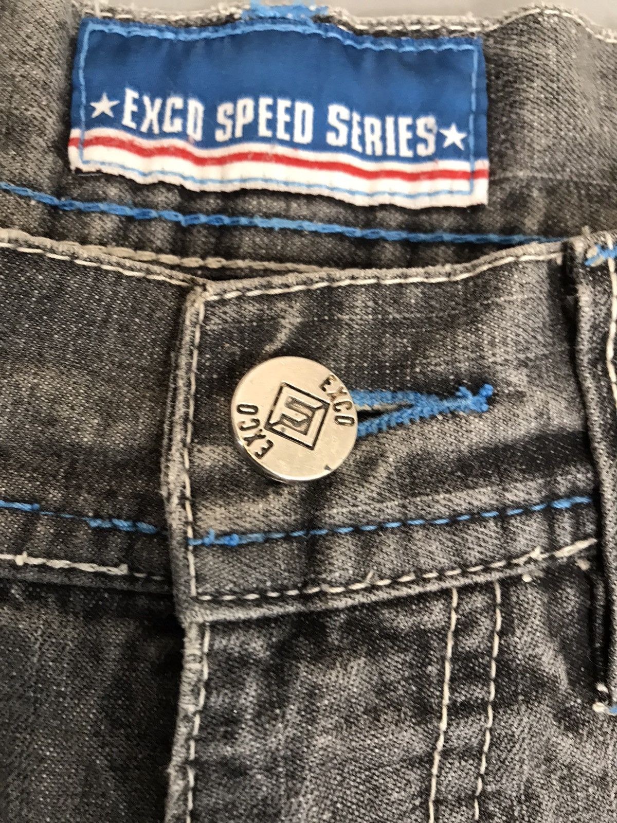 JNCO × Vintage Vintage excel speed series embroidery denim Size US 28 / EU 44 - 5 Thumbnail