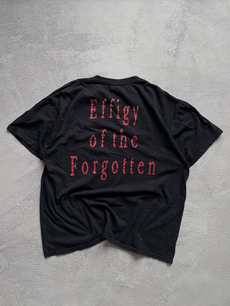 Vintage Vintage Rare Suffocation Effigy Of Forgotten 2003 black tee Size US XL / EU 56 / 4 - 7 Thumbnail