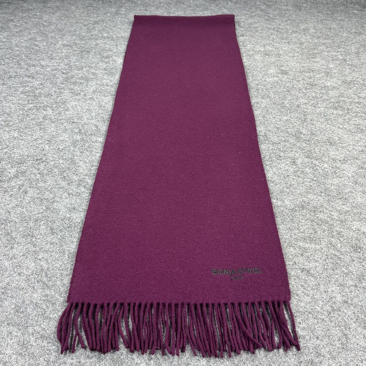 Sonia Rykiel × Vintage Sonia Rykiel Scarf / Muffler / Neckwear T977 Size ONE SIZE - 1 Thumbnail