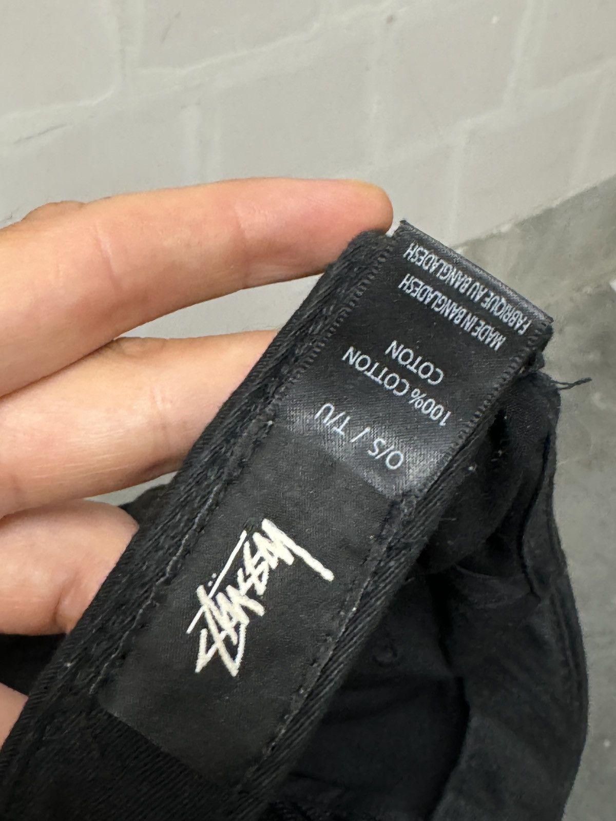 Stussy Stussy logo cap capz Size ONE SIZE - 9 Thumbnail