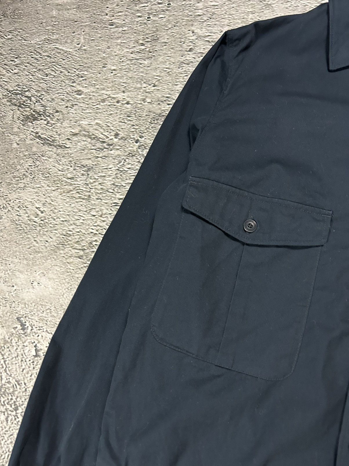 Lemaire × Uniqlo Uniqlo Lemaire Cotton Jacket navy button-up Size US S / EU 44-46 / 1 - 3 Thumbnail