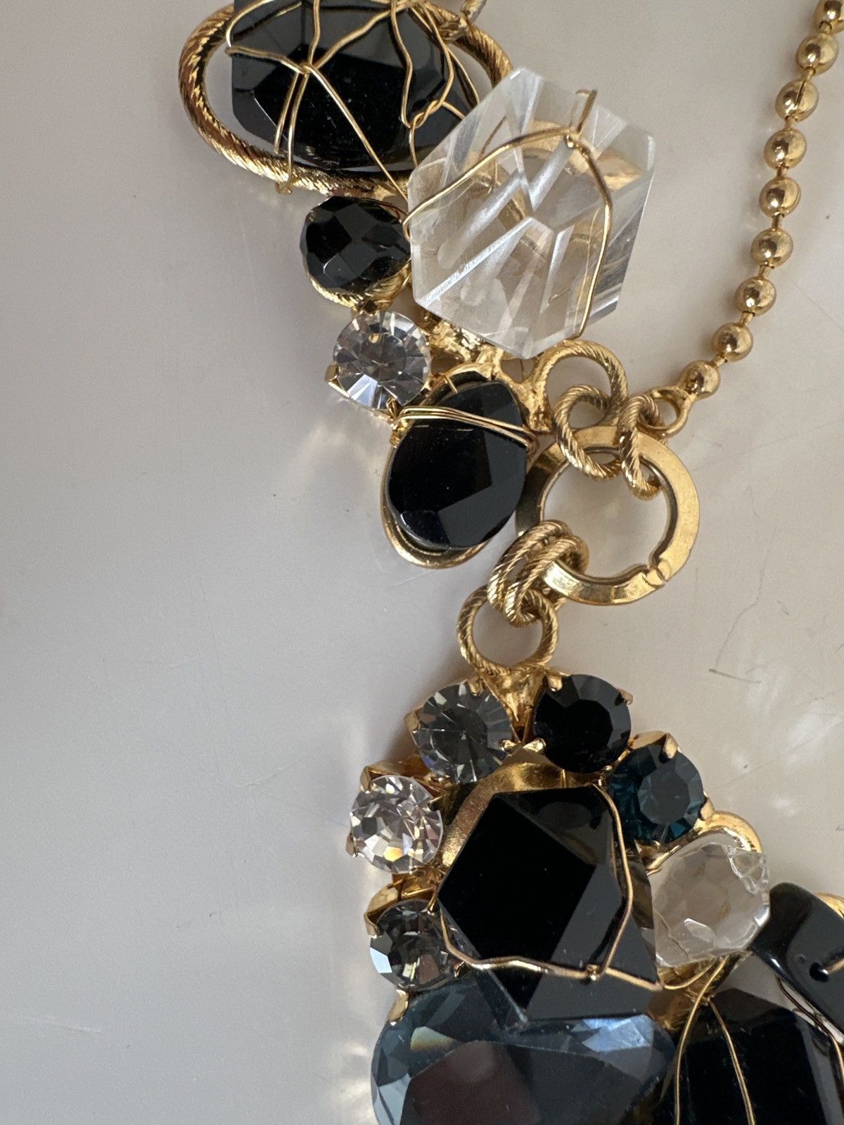 Vintage Vintage golden drop necklace Size ONE SIZE - 2 Thumbnail