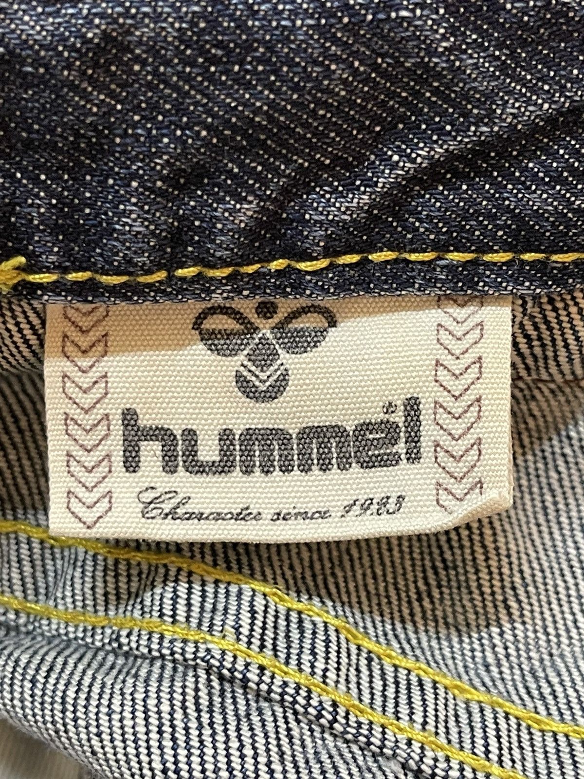 Hummel Vintage Hummel Blue Faded Wash Style Baggy Jeans Size US 32 / EU 48 - 9 Thumbnail