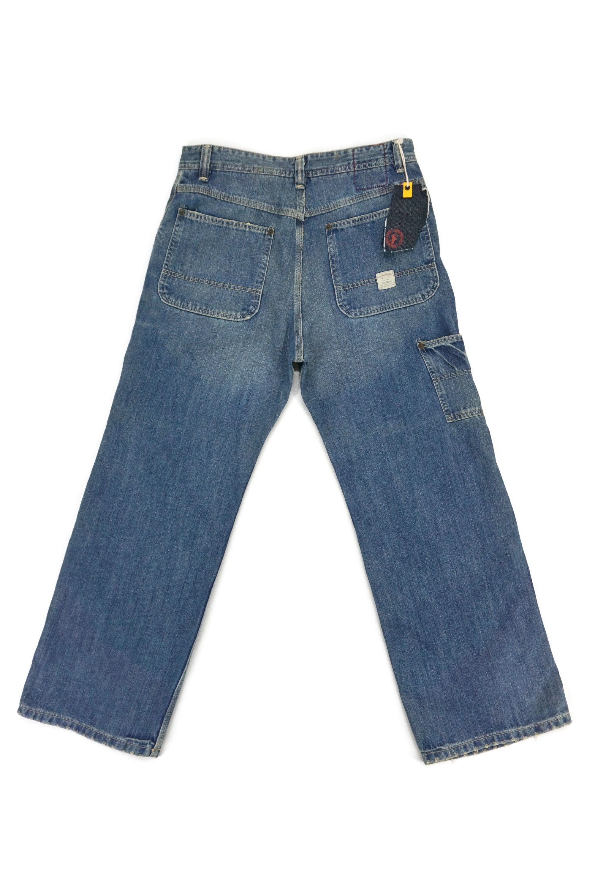 Abercrombie & Fitch Abercrombie Jeans Size W35xL31 Baggy Workwear Denim Size US 32 / EU 48 - 1 Thumbnail