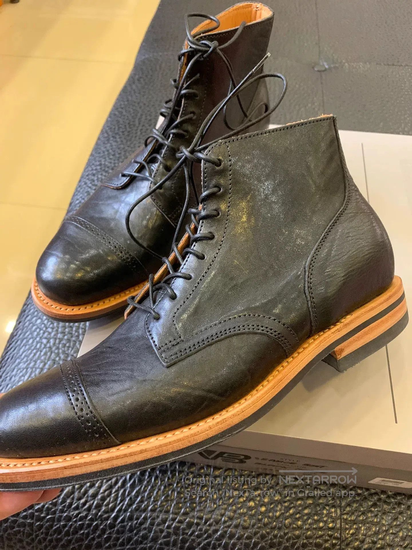 Viberg viberg 2030 black leather boots. Size US 9 / EU 42 - 2 Thumbnail