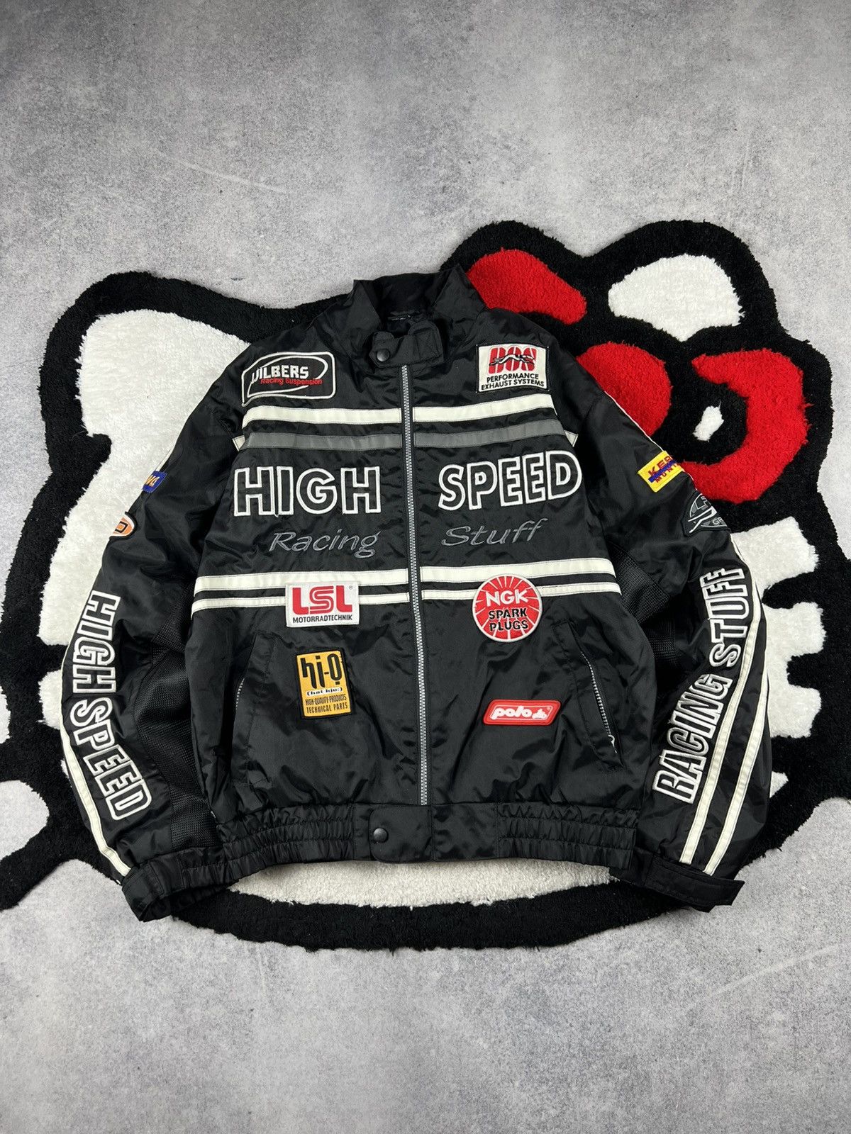 Japanese Brand Vintage Polo High Speed Racing Japanese Y2K Jacket Size US S / EU 44-46 / 1 - 1 Thumbnail