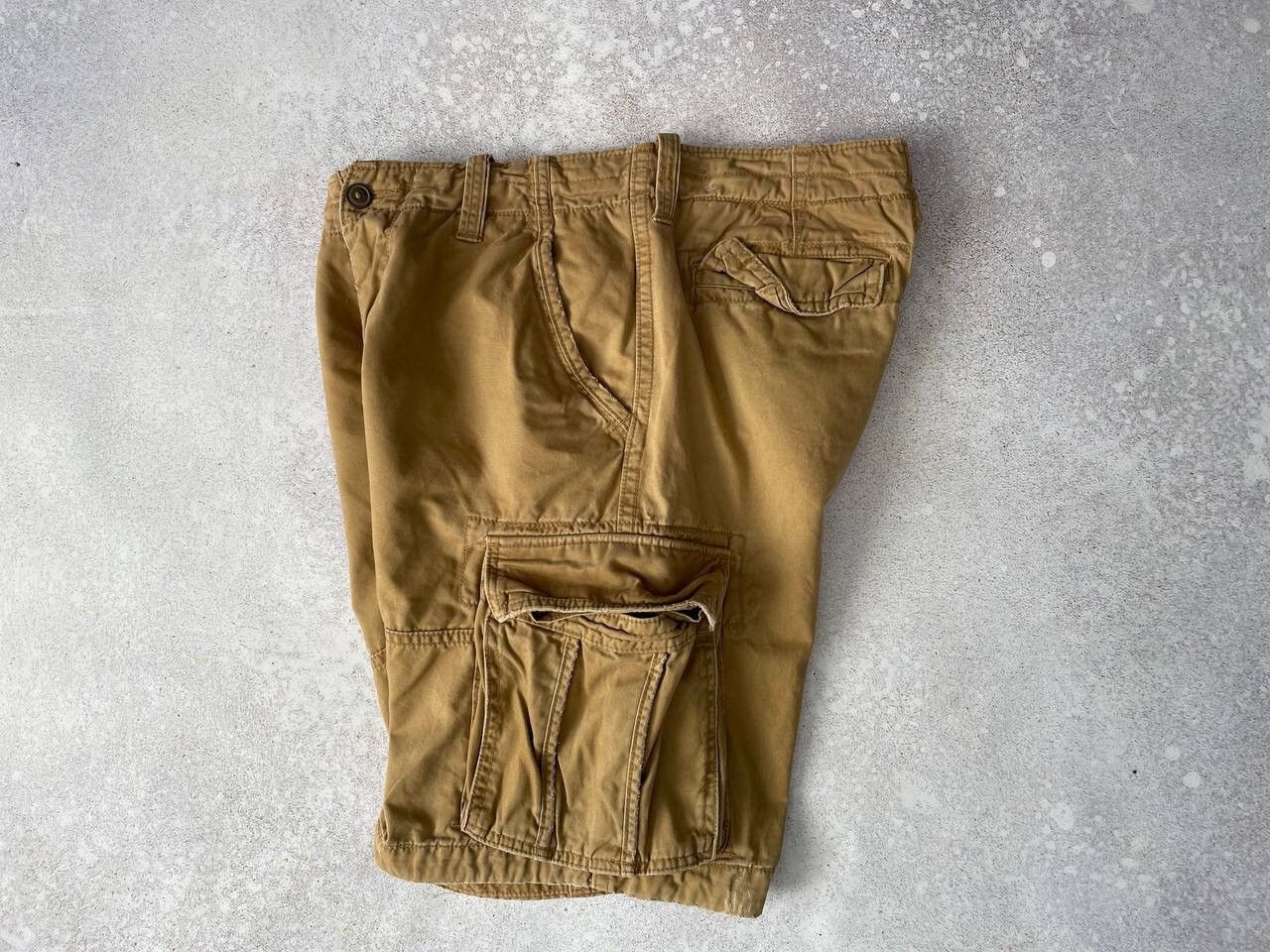 Abercrombie & Fitch × If Six Was Nine × Vintage Vintage Abercrombie & Fitch Cargo Parachute Bondage Shorts Size US 36 / EU 52 - 10 Thumbnail