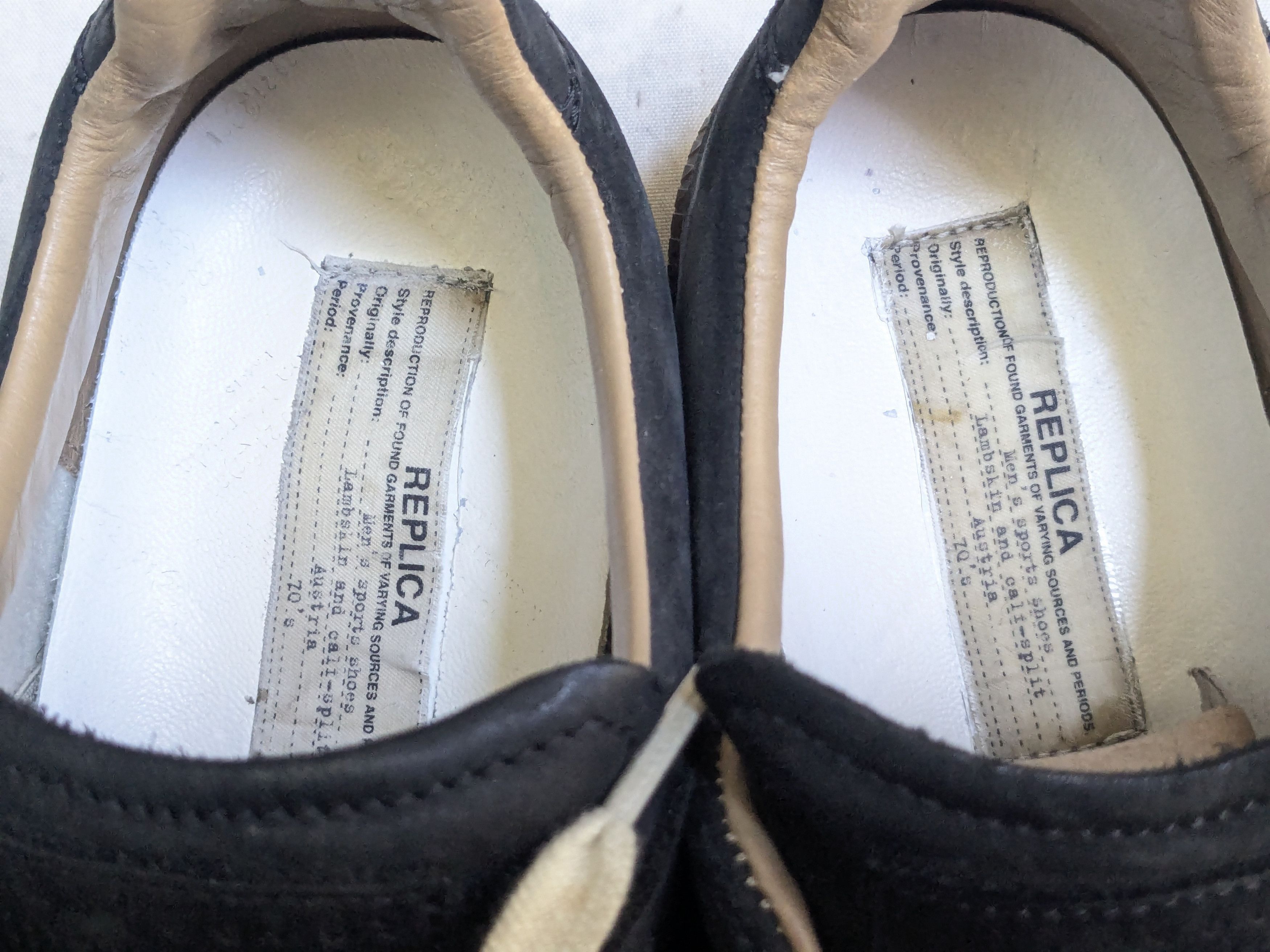 Maison Margiela Maison Margiela Replica GAT Paint Splatter 11 44 Black Size US 11 / EU 44 - 10 Thumbnail