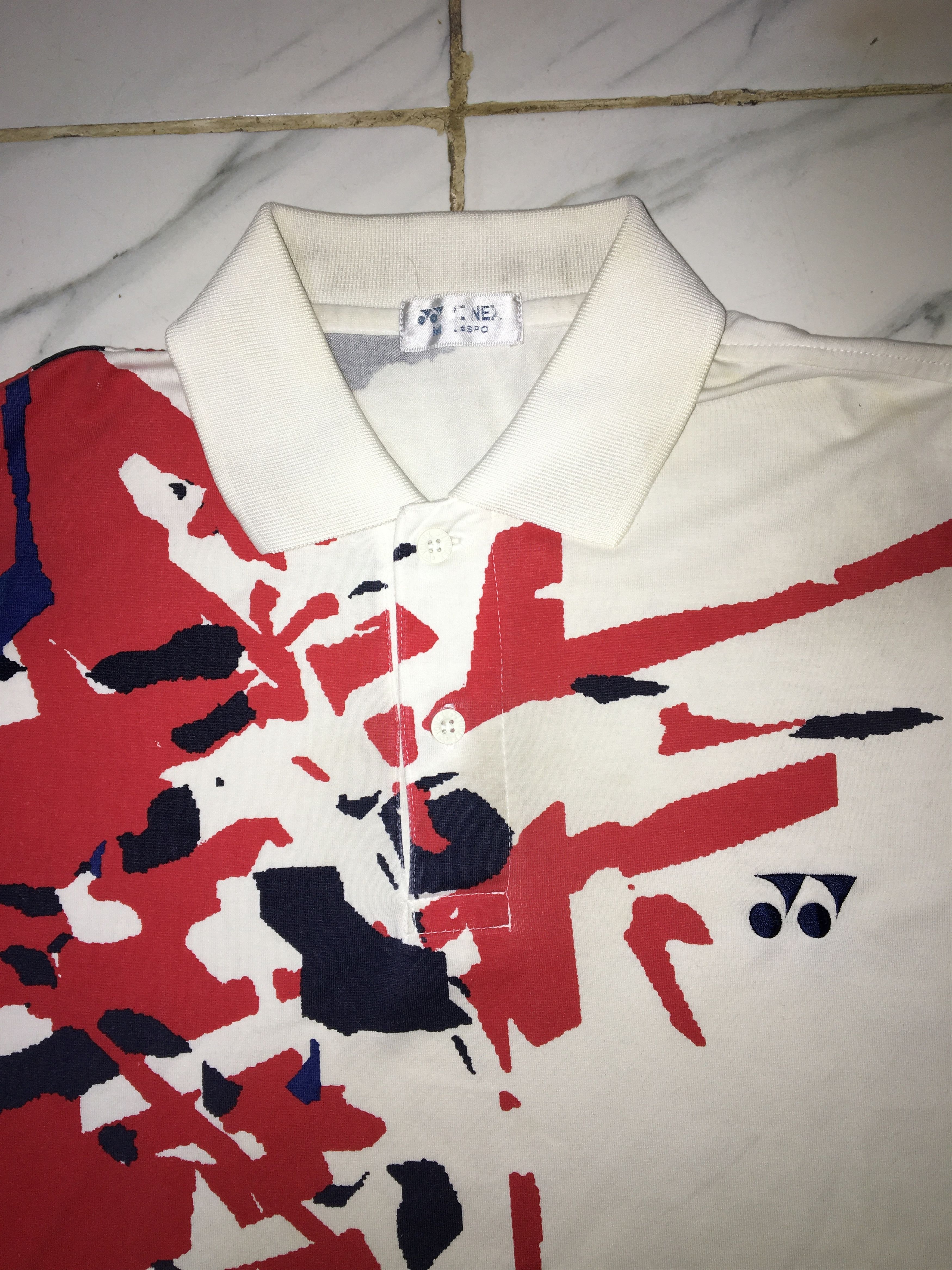 Vintage Vintage Polo Shirt Yonex Size US M / EU 48-50 / 2 - 2 Thumbnail