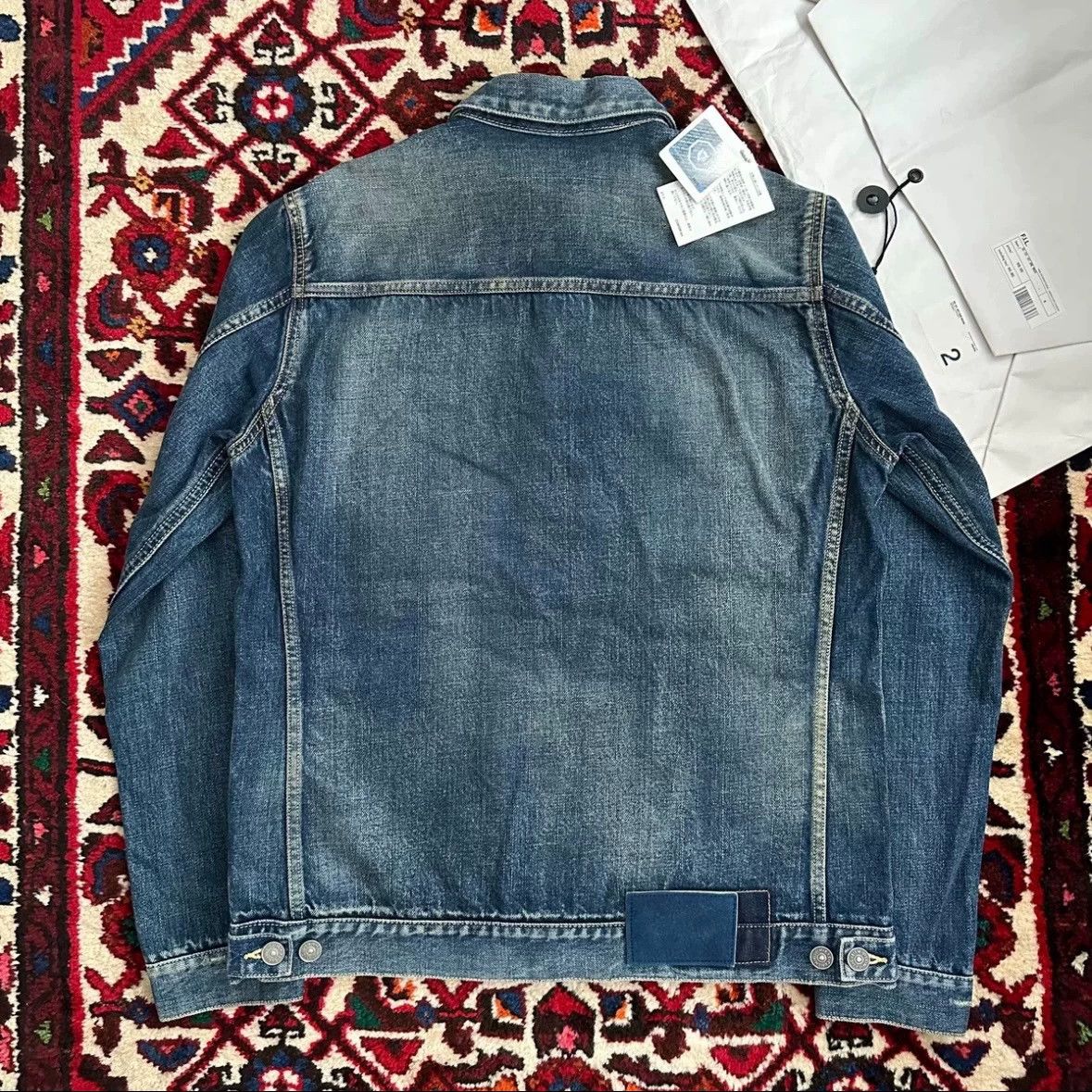 Visvim visvim 101 12ss yellow mud wash denim jacket 2 Size US M / EU 48-50 / 2 - 2 Thumbnail