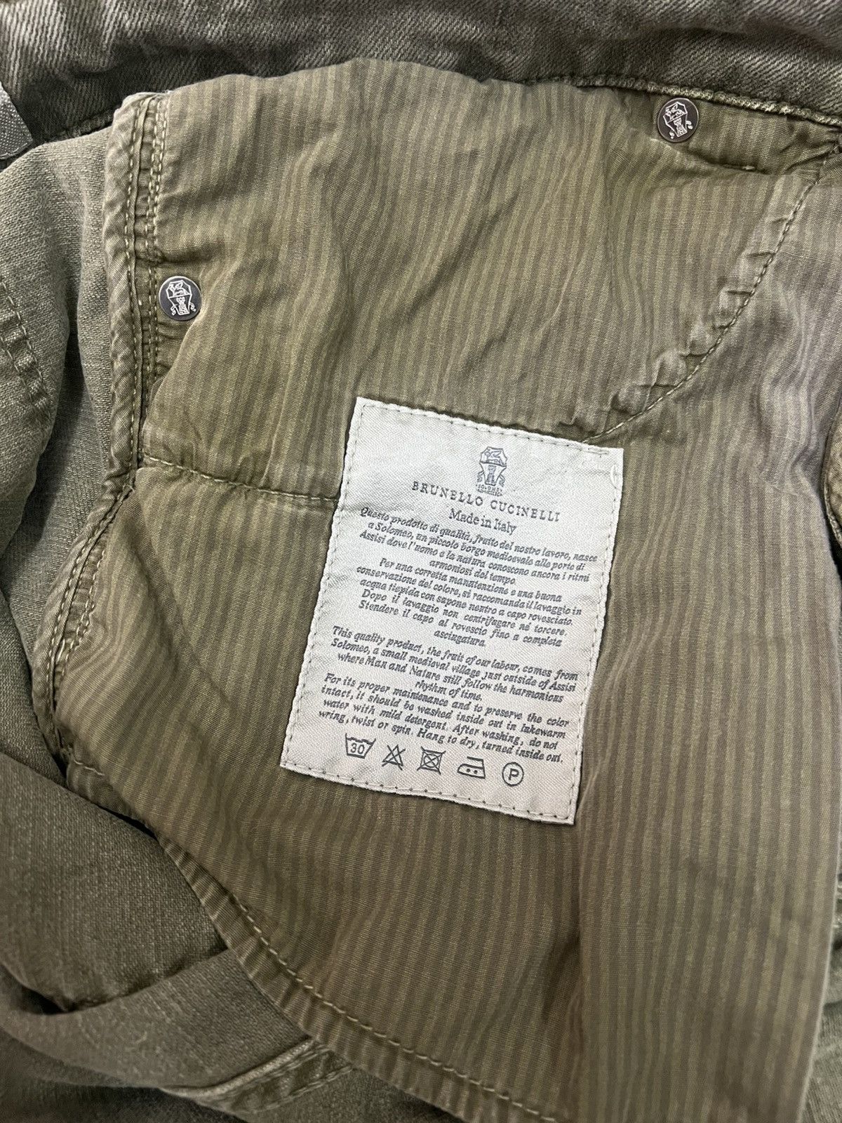 Brunello Cucinelli Brunello Cucinelli Lightweight Denim Pants Size US 34 / EU 50 - 14 Thumbnail