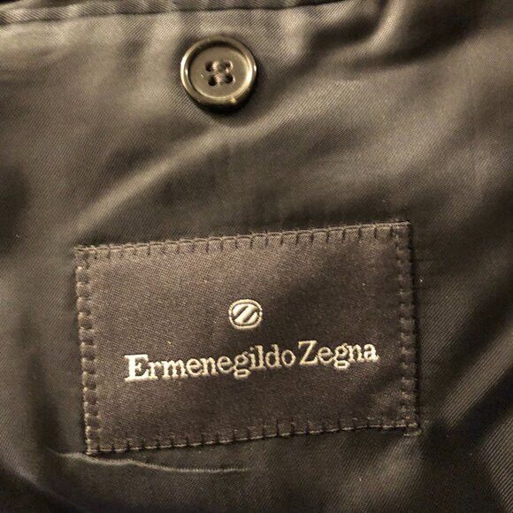 Ermenegildo Zegna ERMENEGILDO ZEGNA MEN'S 100%WOOL SPORT COAT BLAZER SIZE:40 Size 40R - 9 Thumbnail
