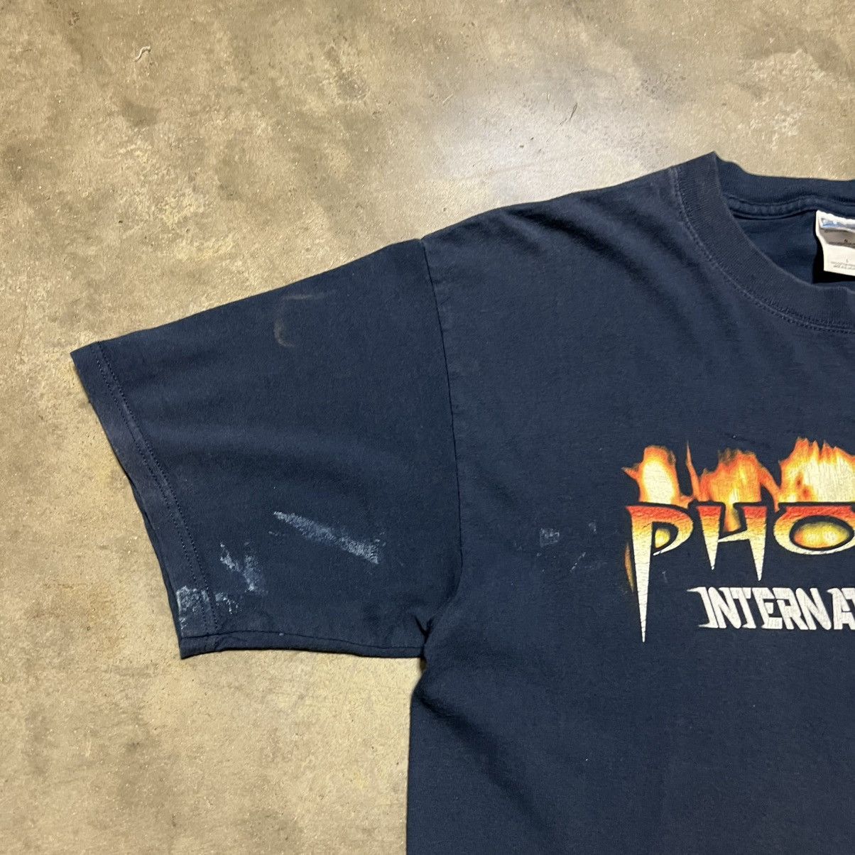 NASCAR Vintage Y2K NASCAR Racing T Shirt Phoenix Raceway Y2K Flames Size US L / EU 52-54 / 3 - 4 Thumbnail
