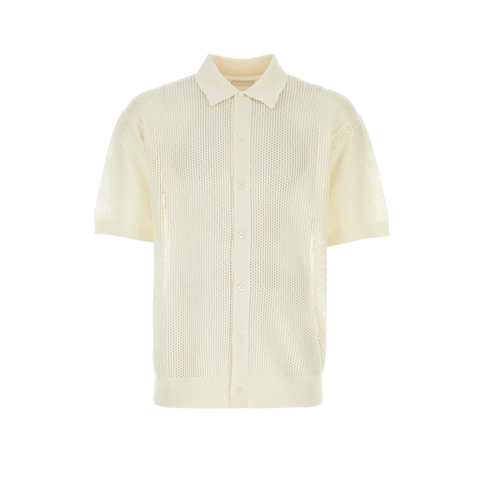 Prada PRADA White Silk Blend Shirt New & Authentic (Men's size:50; Size US M / EU 48-50 / 2 - 1 Thumbnail