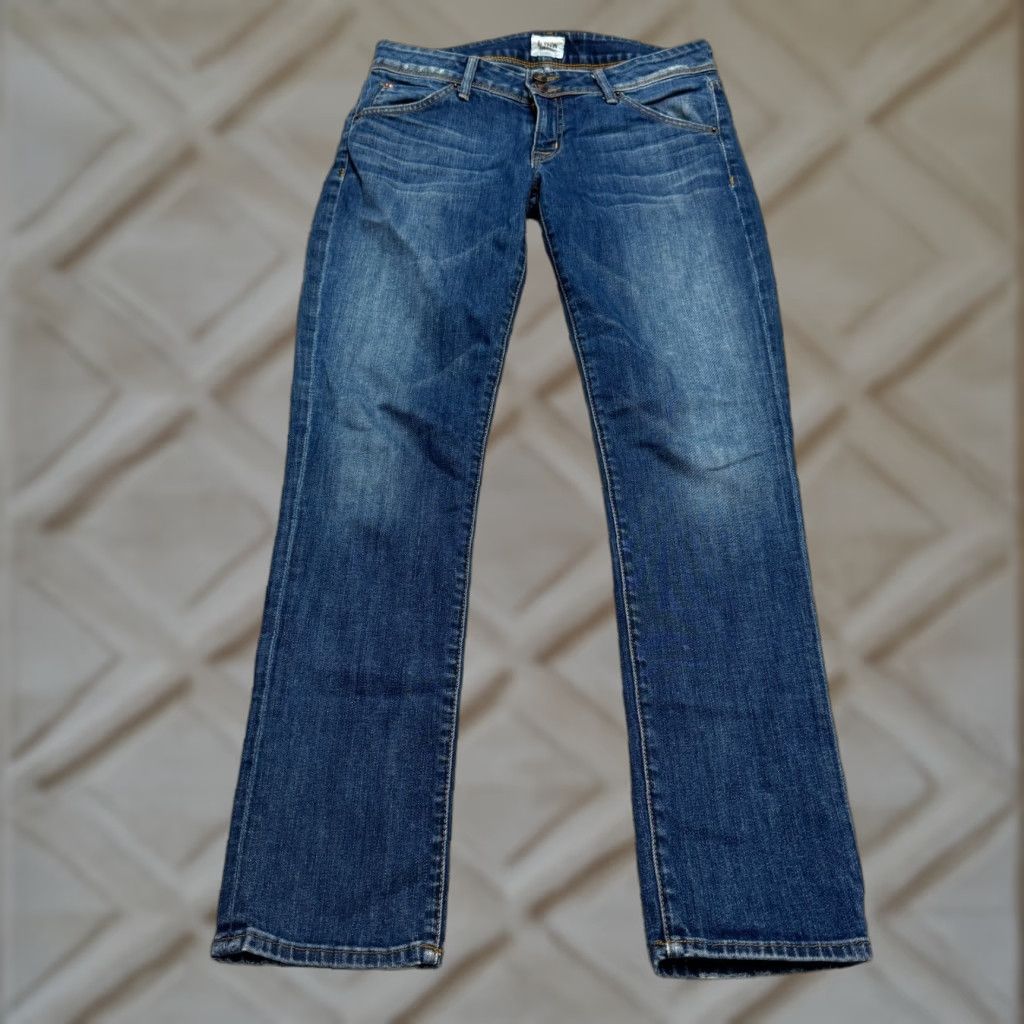 Hudson Hudson Nicole Mid Rise Ankle Jeans Womens 27 Slim Fit Medium Wash 30x29 Blue Streetwear Size 30" / US 8 / IT 44 - 1 Thumbnail