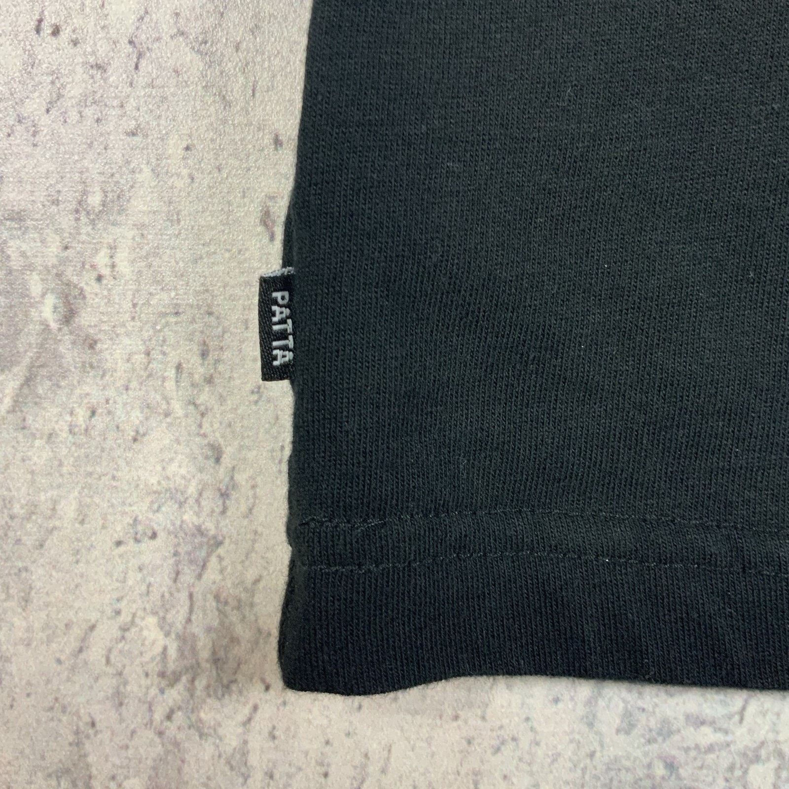 Patta Patta T-Shirt Mens Large Black Fancy Feathers Parrot Size US M / EU 48-50 / 2 - 6 Thumbnail