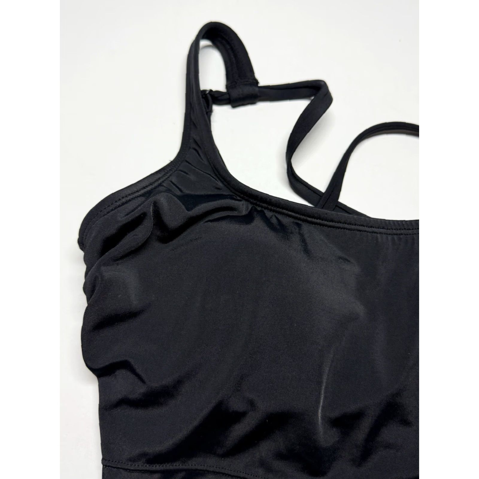 Avia Avia Bikini Top Black Cross Back Sz Small Womens S Size S / US 4 / IT 40 - 3 Thumbnail