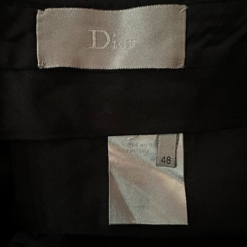 Dior Dior 09 SS flat neck silver-striped suit 2502-Nextarrow Size 48R - 9 Thumbnail