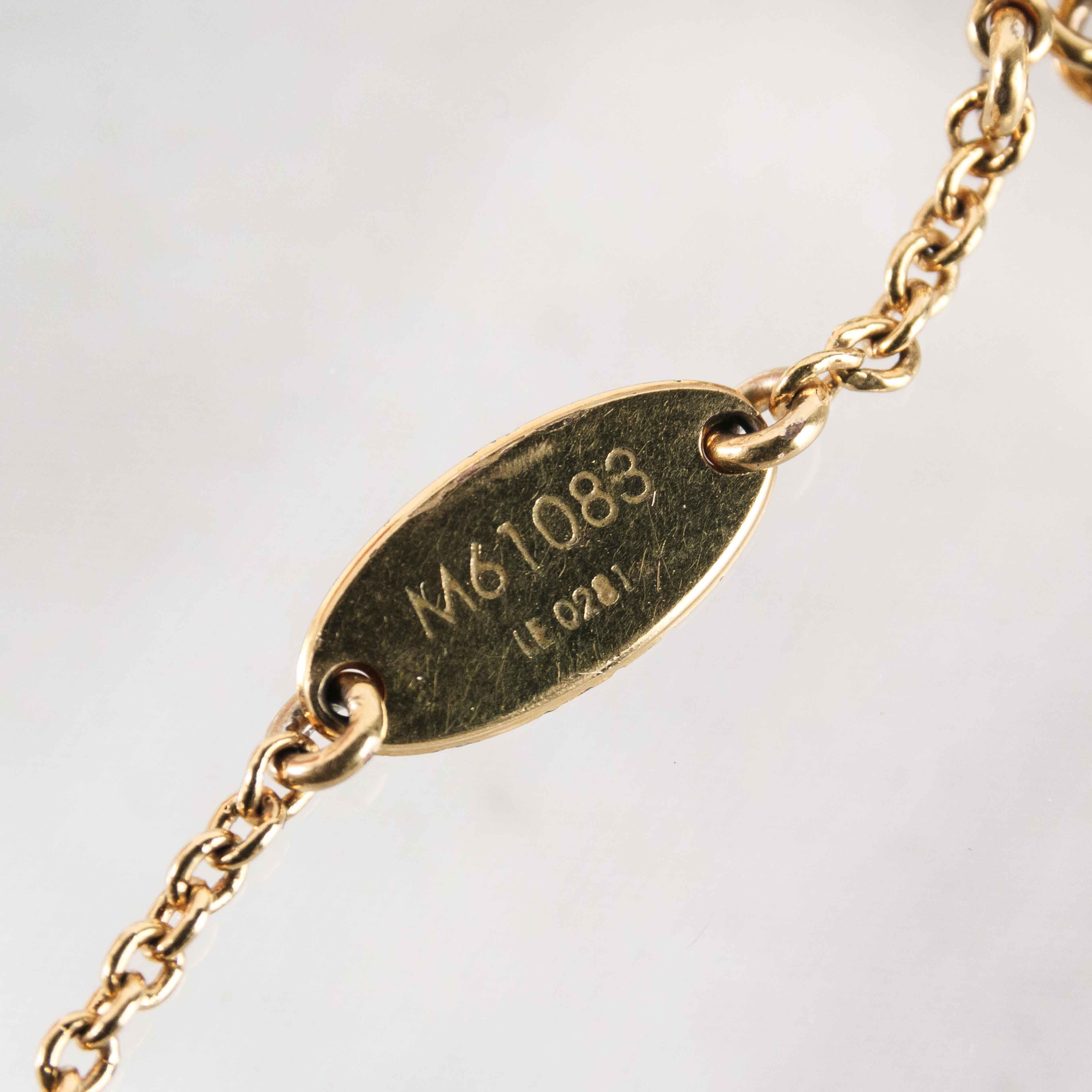 Louis Vuitton Louis Vuitton Essential V Gold-Tone Necklace Size ONE SIZE - 13 Thumbnail