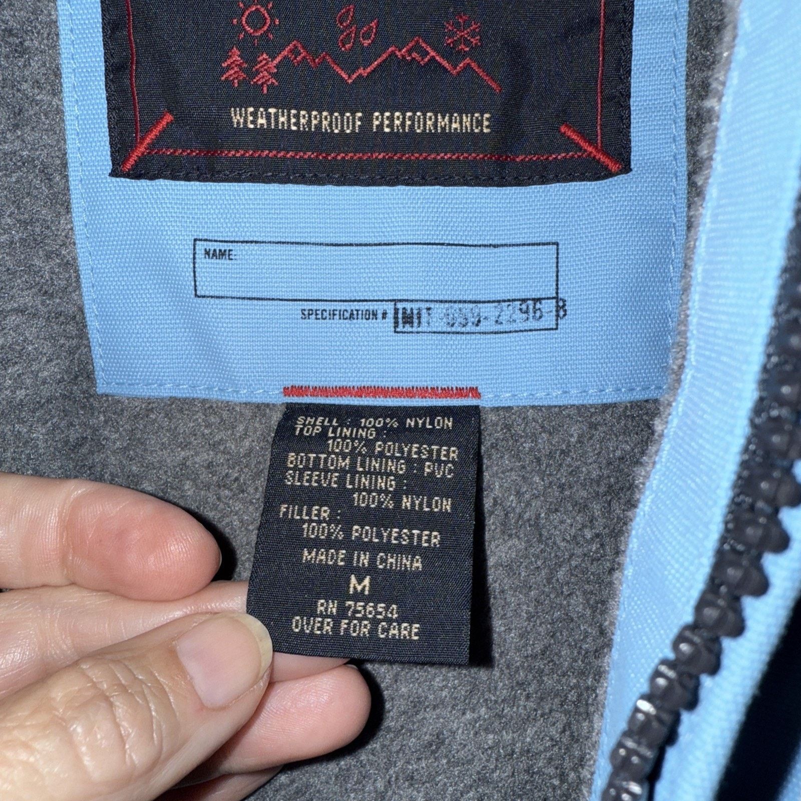 Abercrombie & Fitch Abercrombie & Fitch Weatherproof Performance Blue jacket M Size US M / EU 48-50 / 2 - 7 Thumbnail