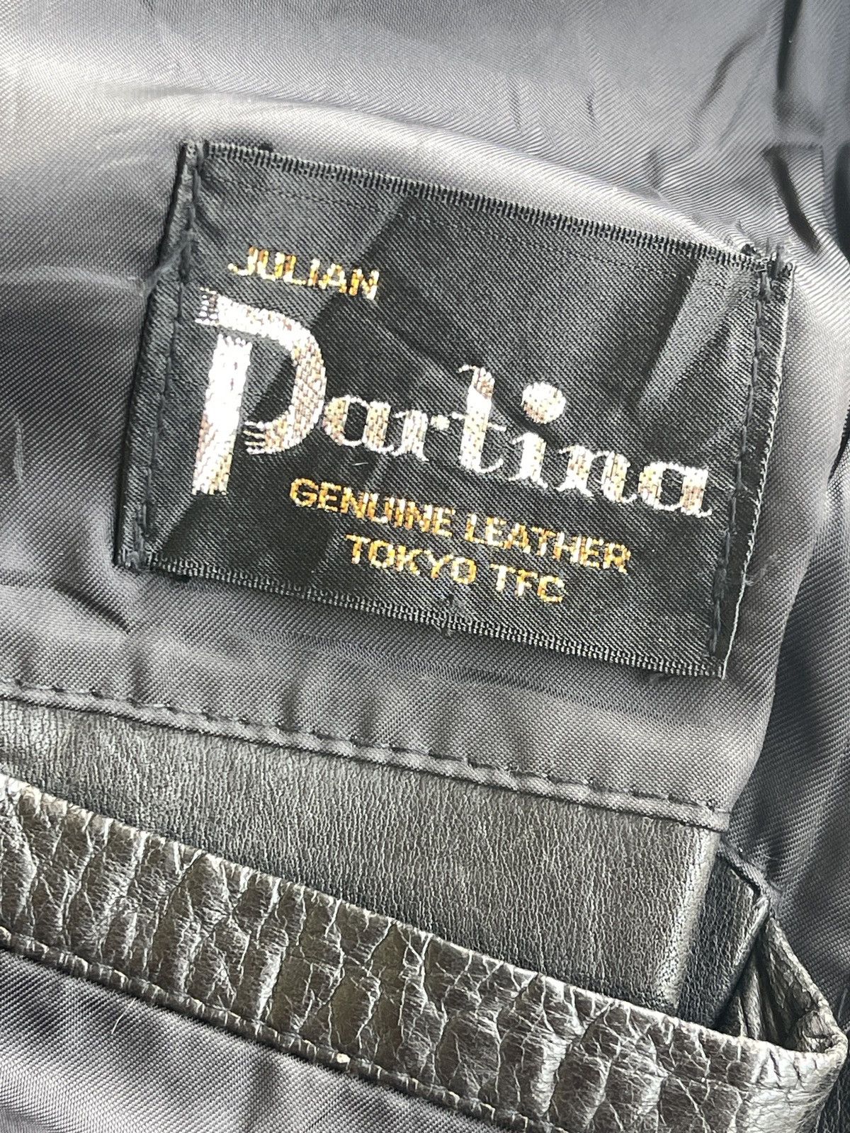 Vintage Julian Partina Leather Blouson Jacket Size US L / EU 52-54 / 3 - 13 Thumbnail