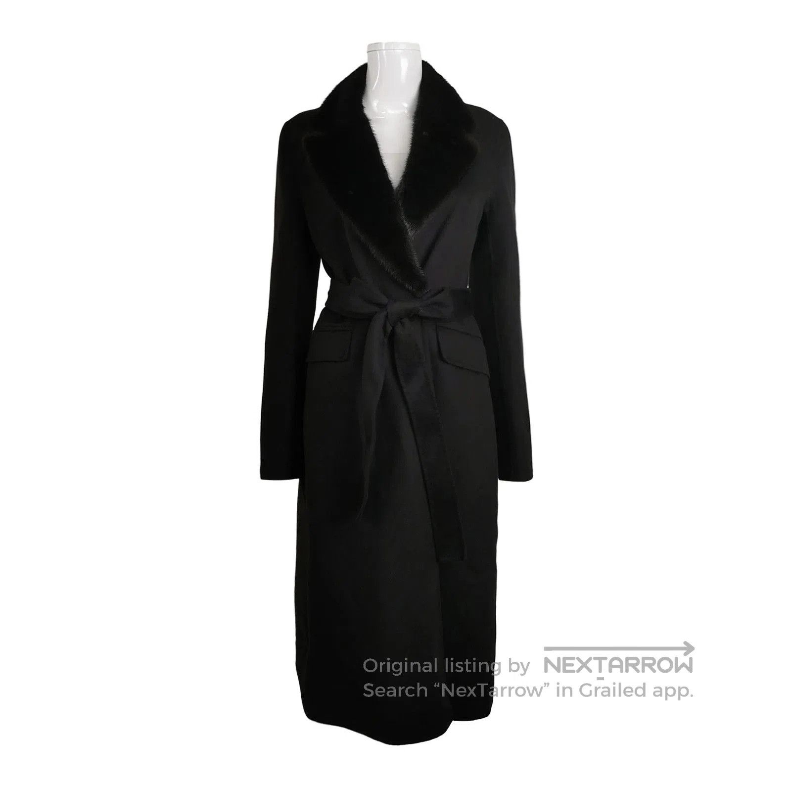 Prada Prada Wool Cashmere Blend Classic Overcoat . Size US L / EU 52-54 / 3 - 1 Thumbnail