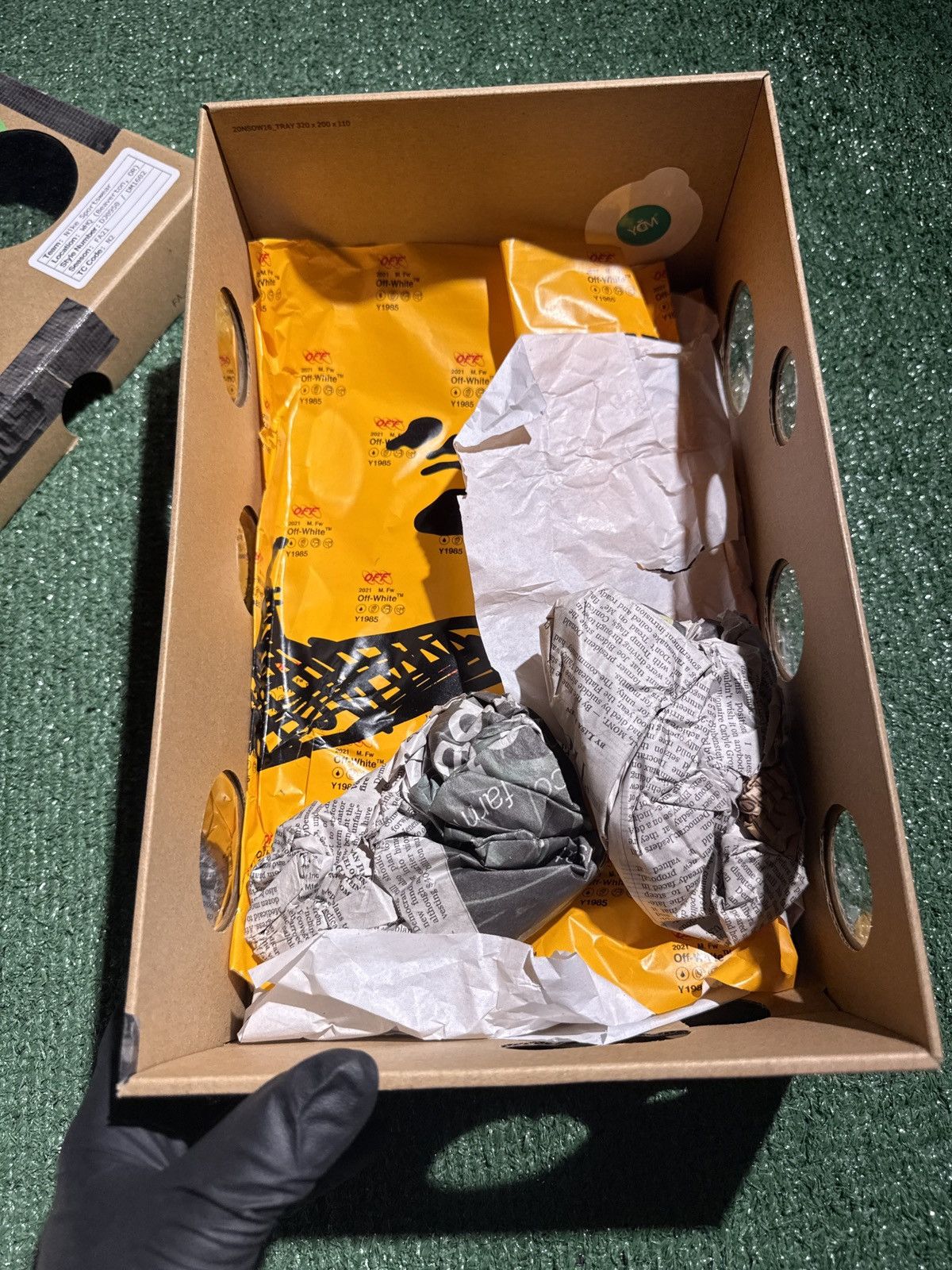 Nike × Off-White × Virgil Abloh Nike dunk low off white lot 05 size 9 Size US 9 / EU 42 - 10 Thumbnail