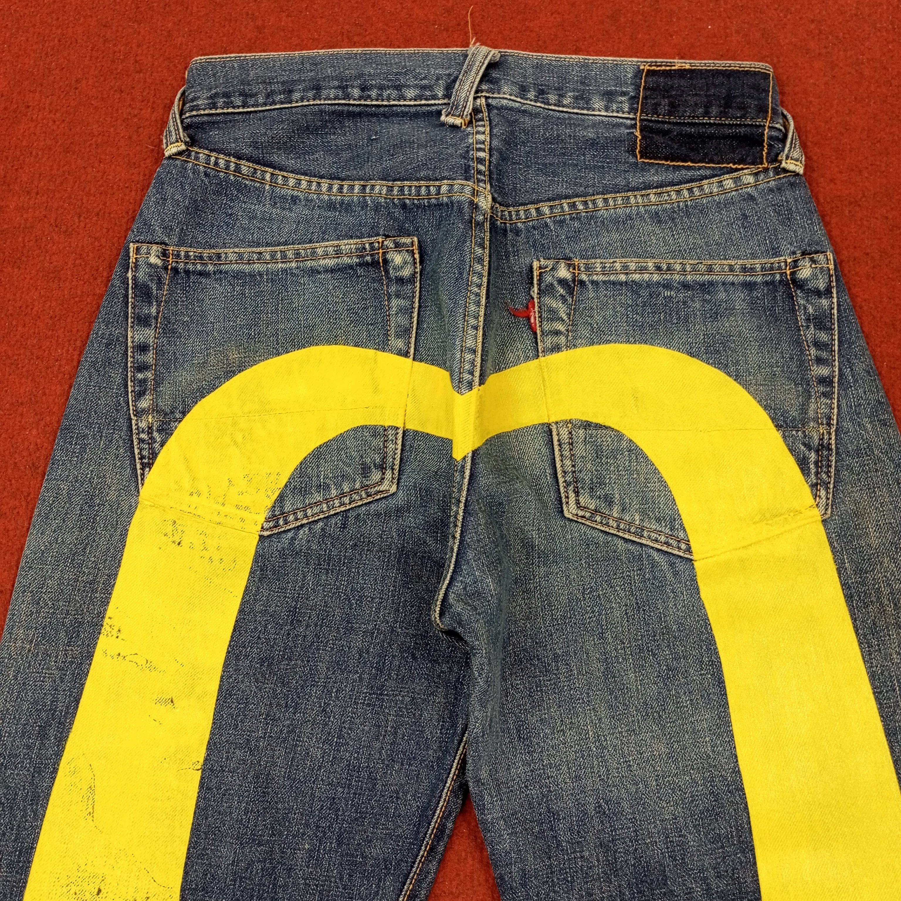 Evisu Evis Japanese Brand Fashion Style Custom Daicock Jeans dp1 Size US 26 / EU 42 - 2 Thumbnail