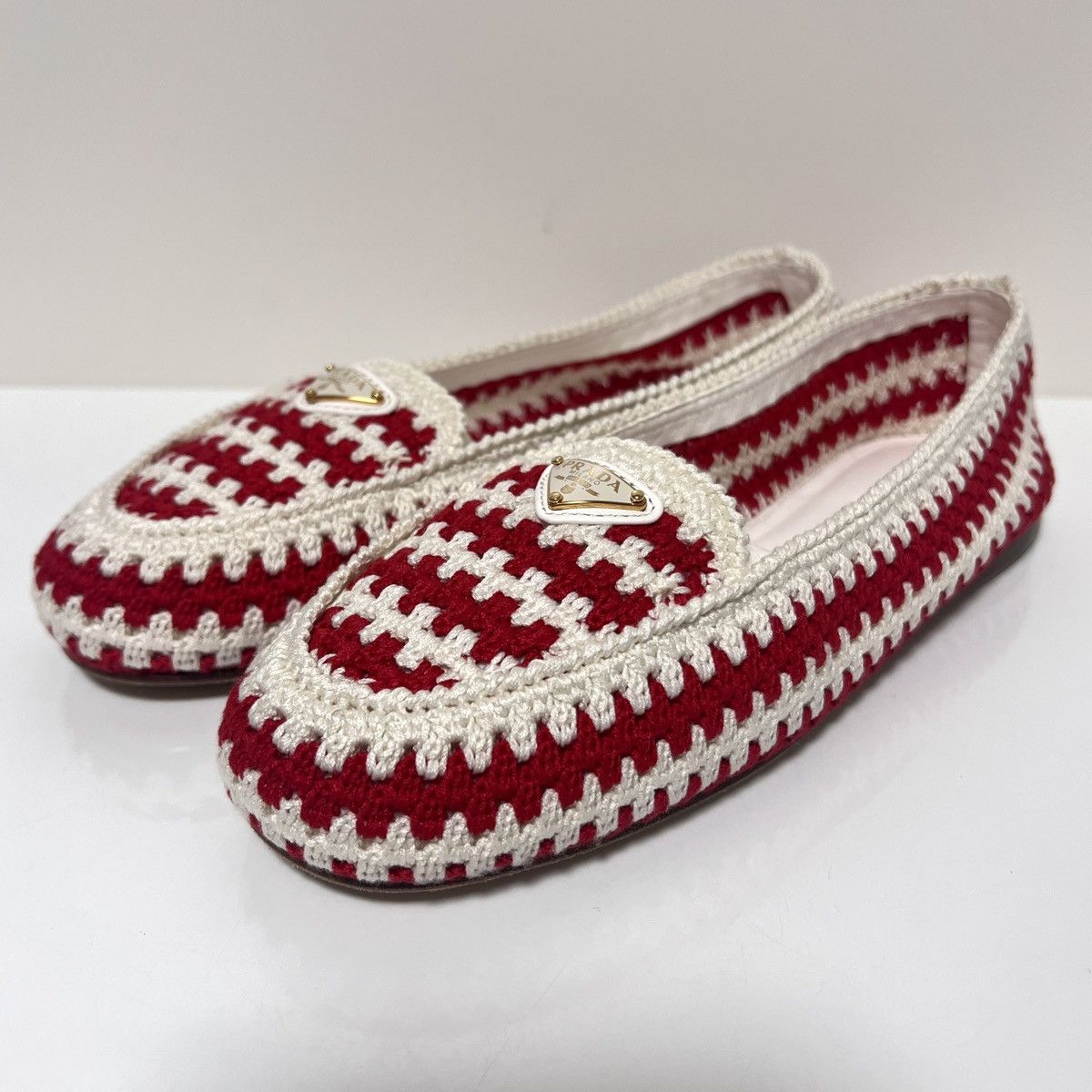 Prada Prada Crochet Ballet Flat Loafer Size US 6 / IT 36 - 3 Thumbnail