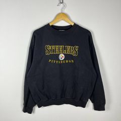 90's PITTSBURGH STEELERS Made in USA Size L Vintage NFL Sweat-Shirt / –  FISHTALE VINTAGE