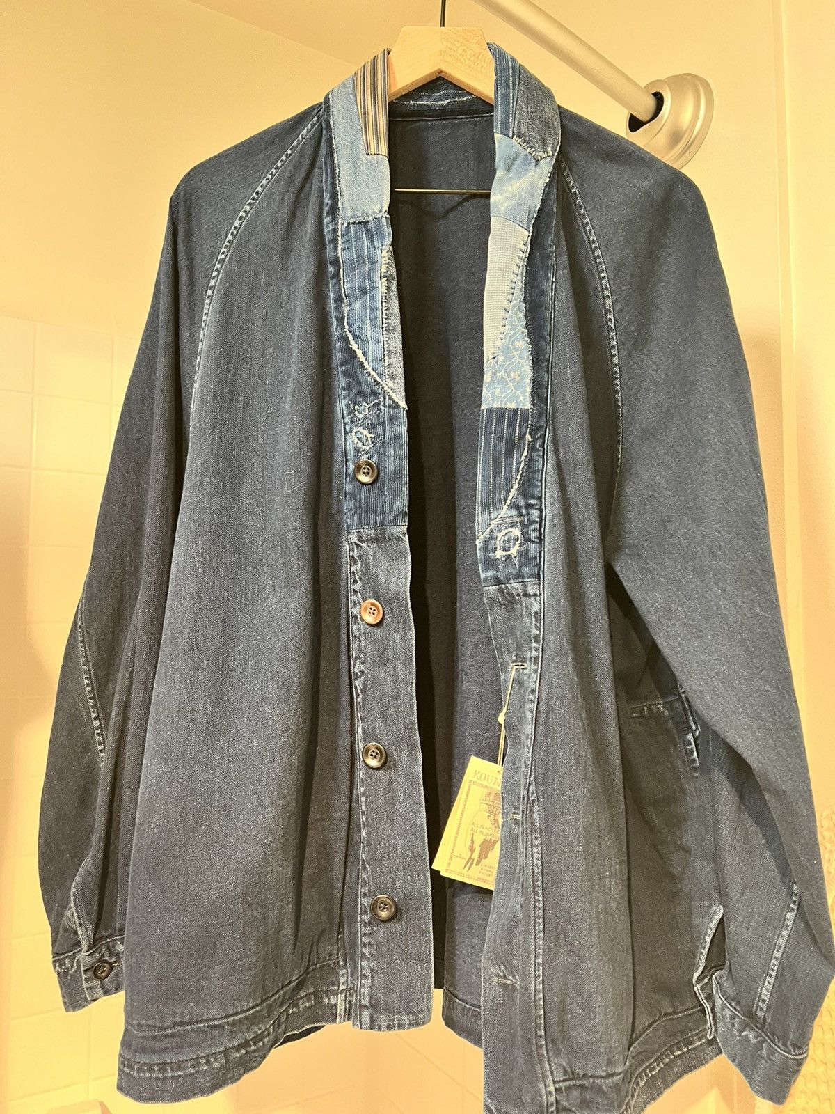 Kapital Kountry Kapital Kountry Denim Tiger Juban Noragi Size US L / EU 52-54 / 3 - 16 Thumbnail