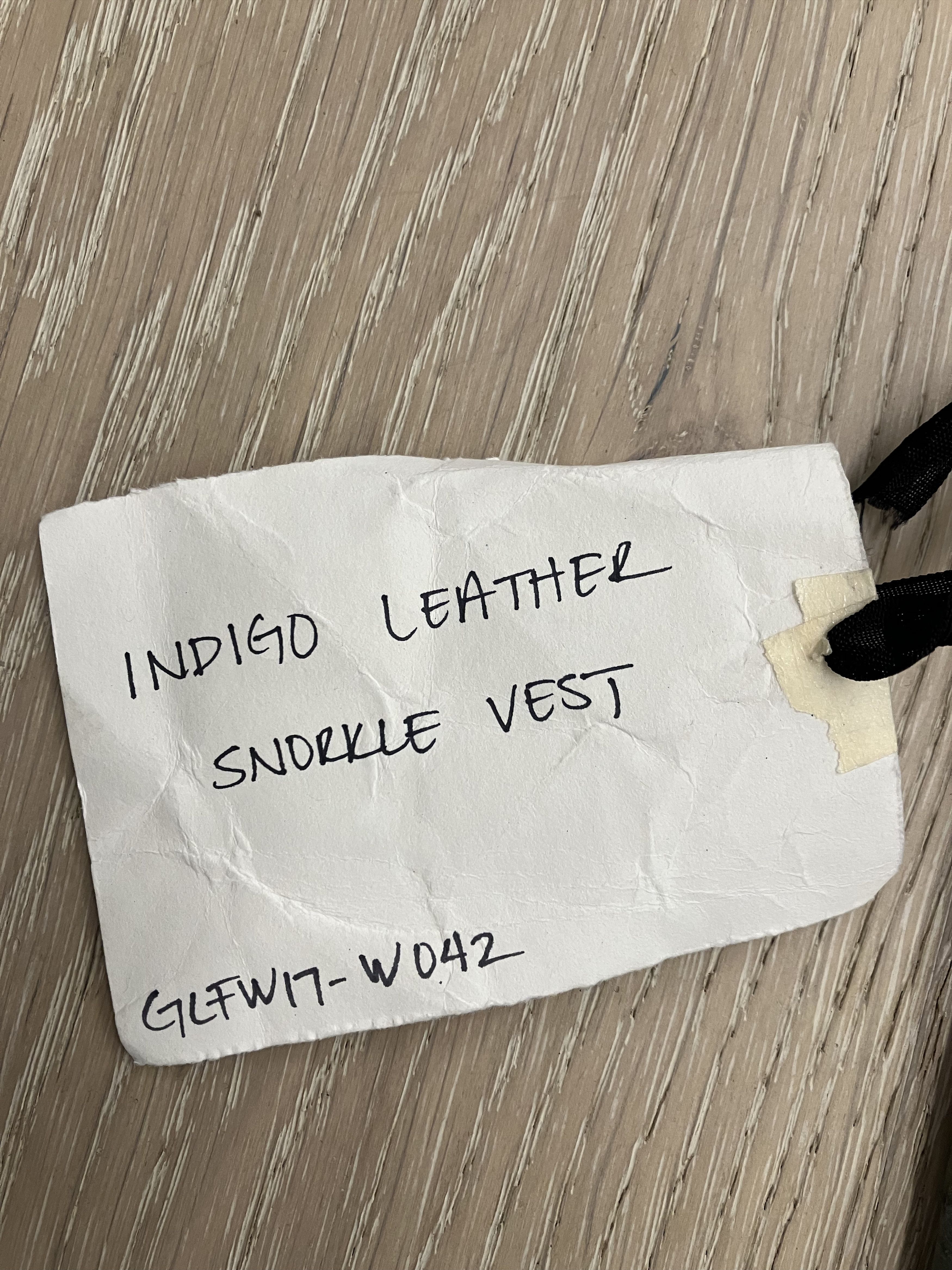 Greg Lauren NWT Greg Lauren Indigo Leather Snorkle Vest Size M / US 6-8 / IT 42-44 - 4 Thumbnail
