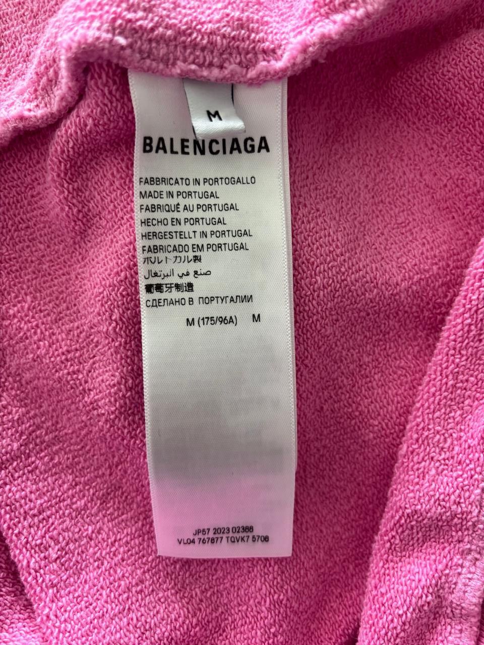 Balenciaga nologo hoodie medium fit in light pink Size US M / EU 48-50 / 2 - 4 Thumbnail