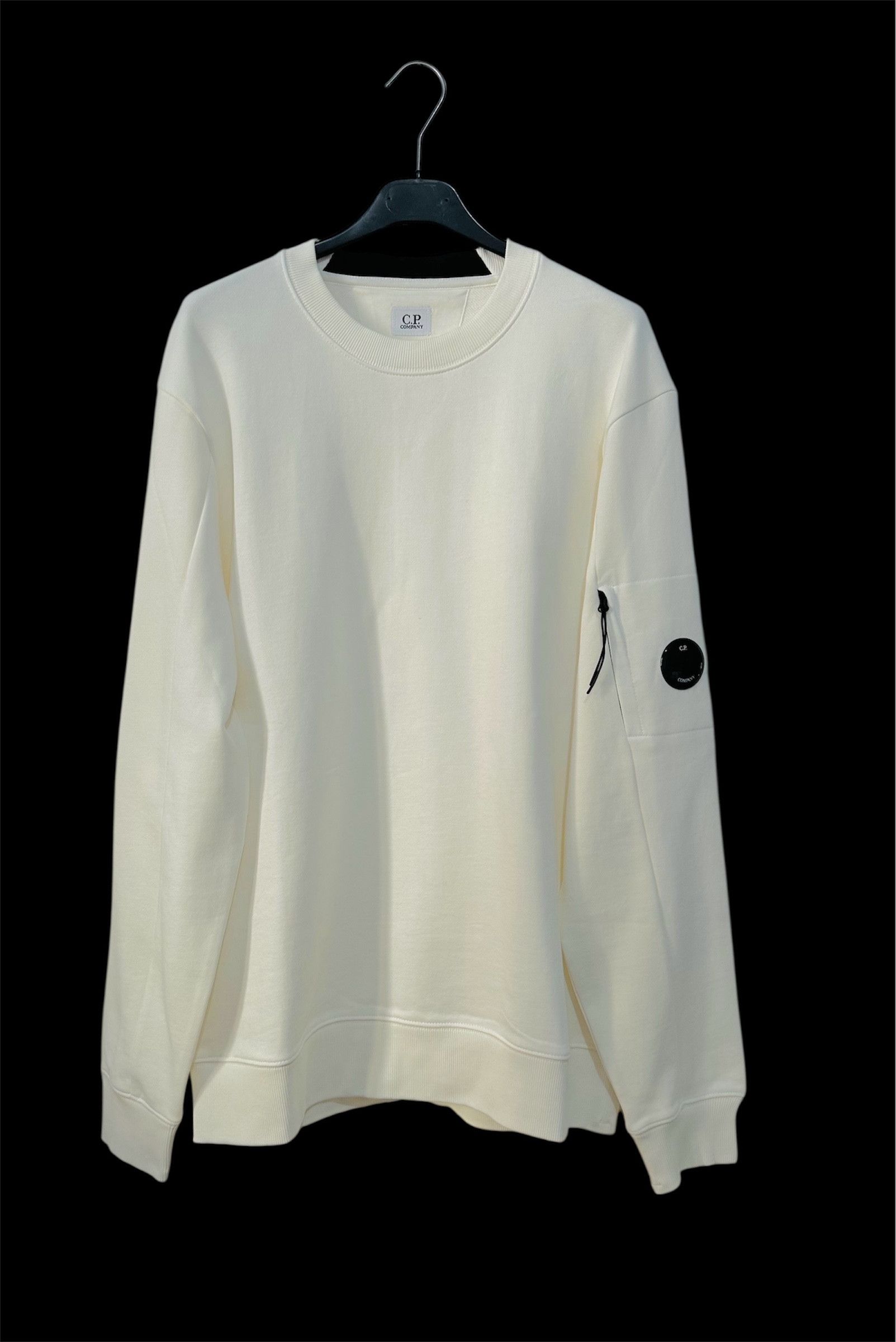 C.P. Company Diagonal Raised Fleece Sweatshirt Size US XL / EU 56 / 4 - 1 Thumbnail