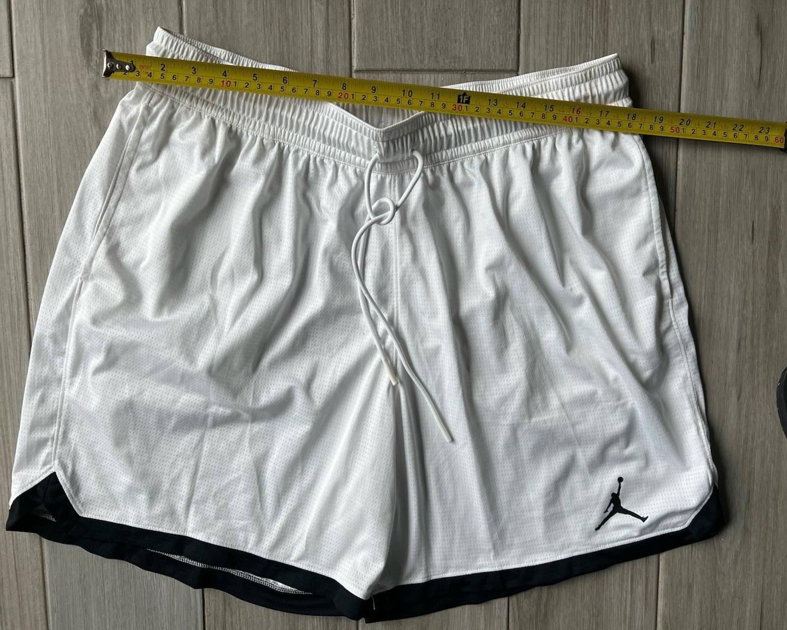 Nike Nike Dri Fit Air Jordan Shorts White XXL Basketball Unlined Size US 40 / EU 56 - 2 Thumbnail