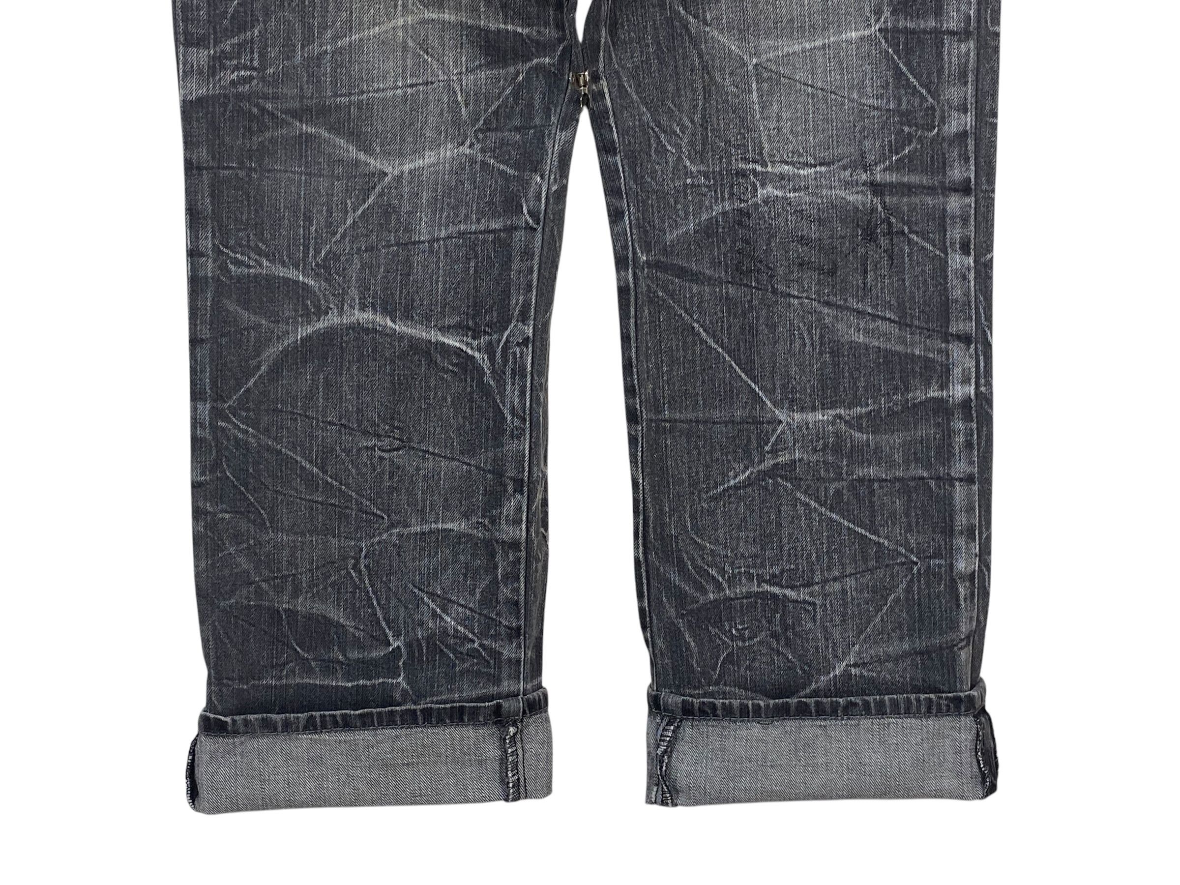 Japanese Brand Jack Serika Double Waist Light Wash Denim Size US 33 - 8 Thumbnail