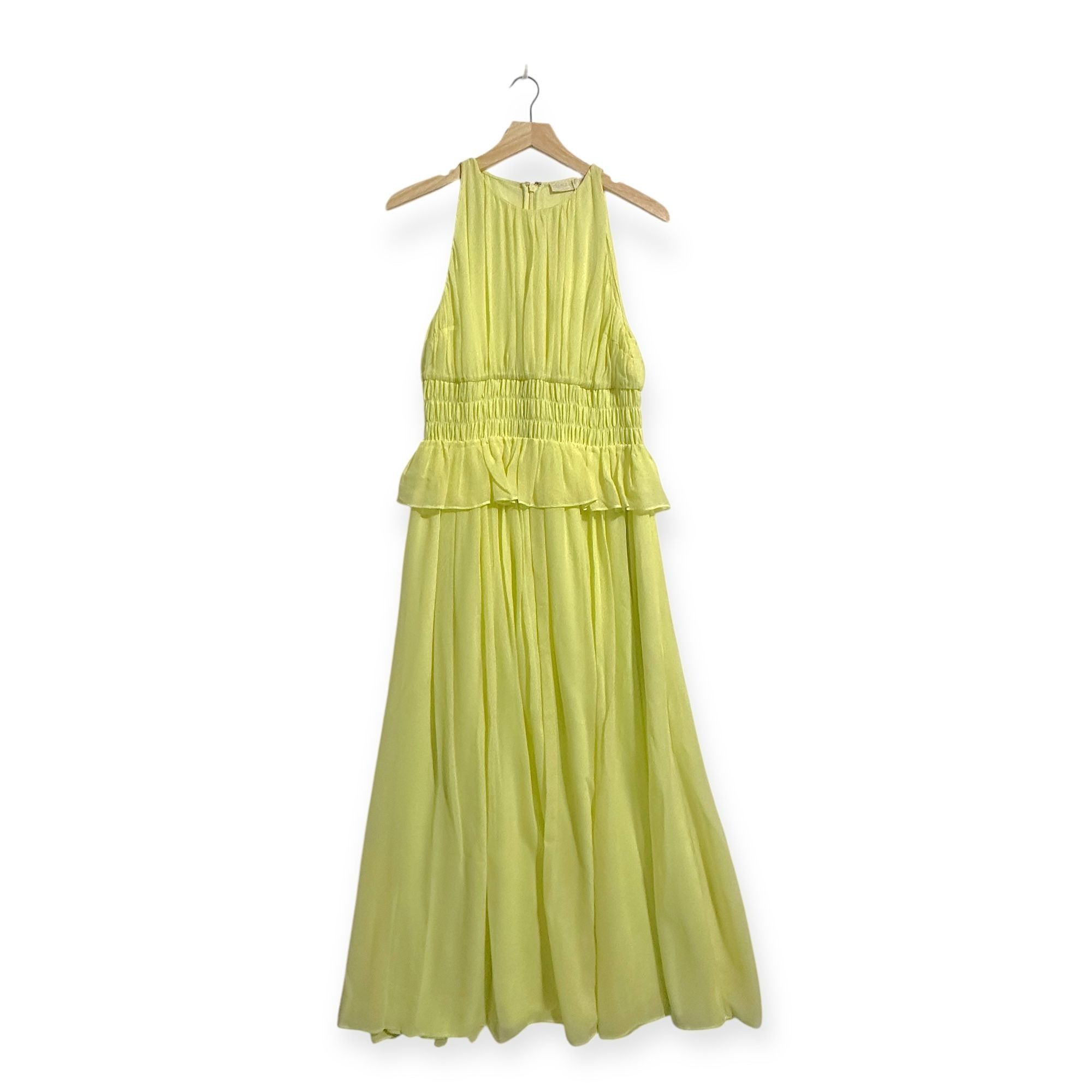 Ulla Johnson Ulla Johnson Adeline midi dress, Citron, Yellow, Size 4, NWT Size S / US 4 / IT 40 - 5 Thumbnail