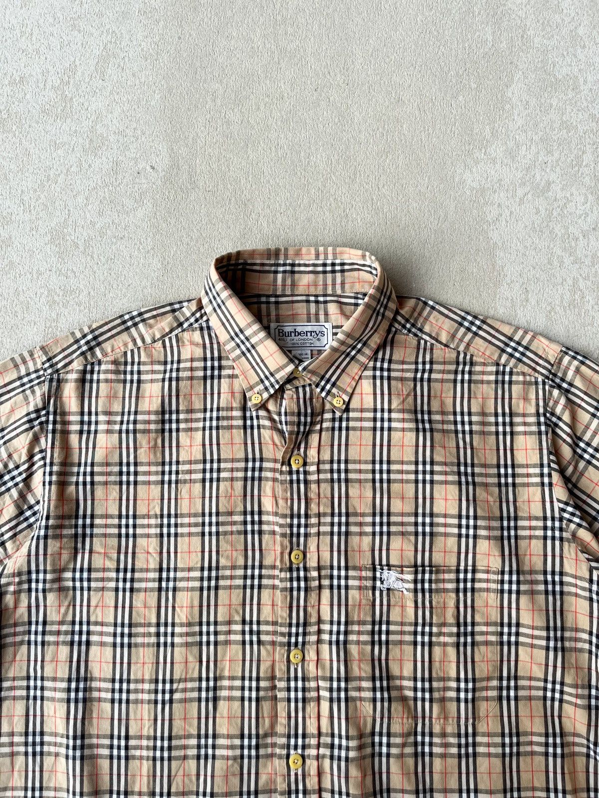 Burberry Vintage Burberrys Nova check shirt Size US L / EU 52-54 / 3 - 2 Thumbnail